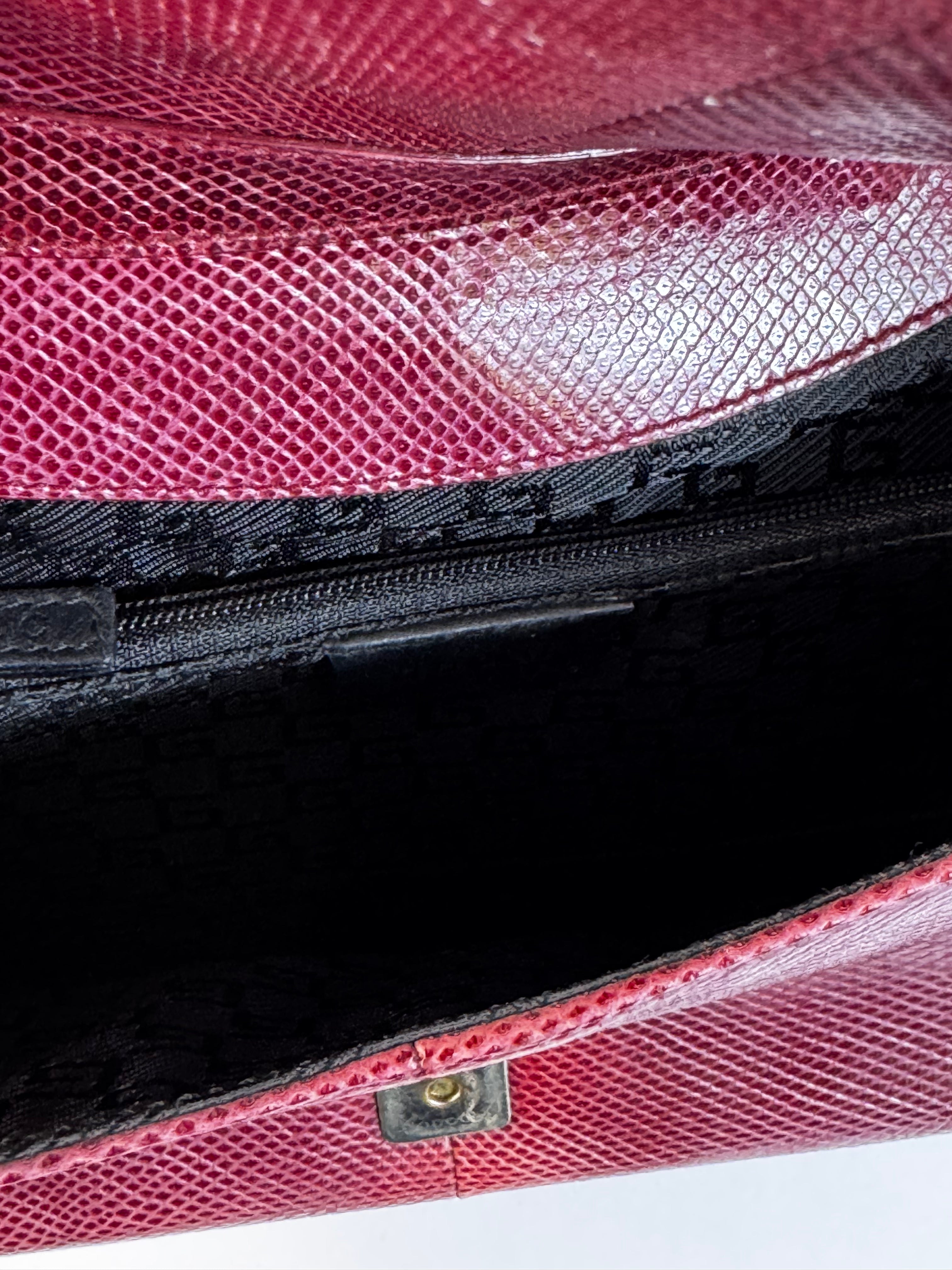 Gucci Vintage Python Shoulder Bag