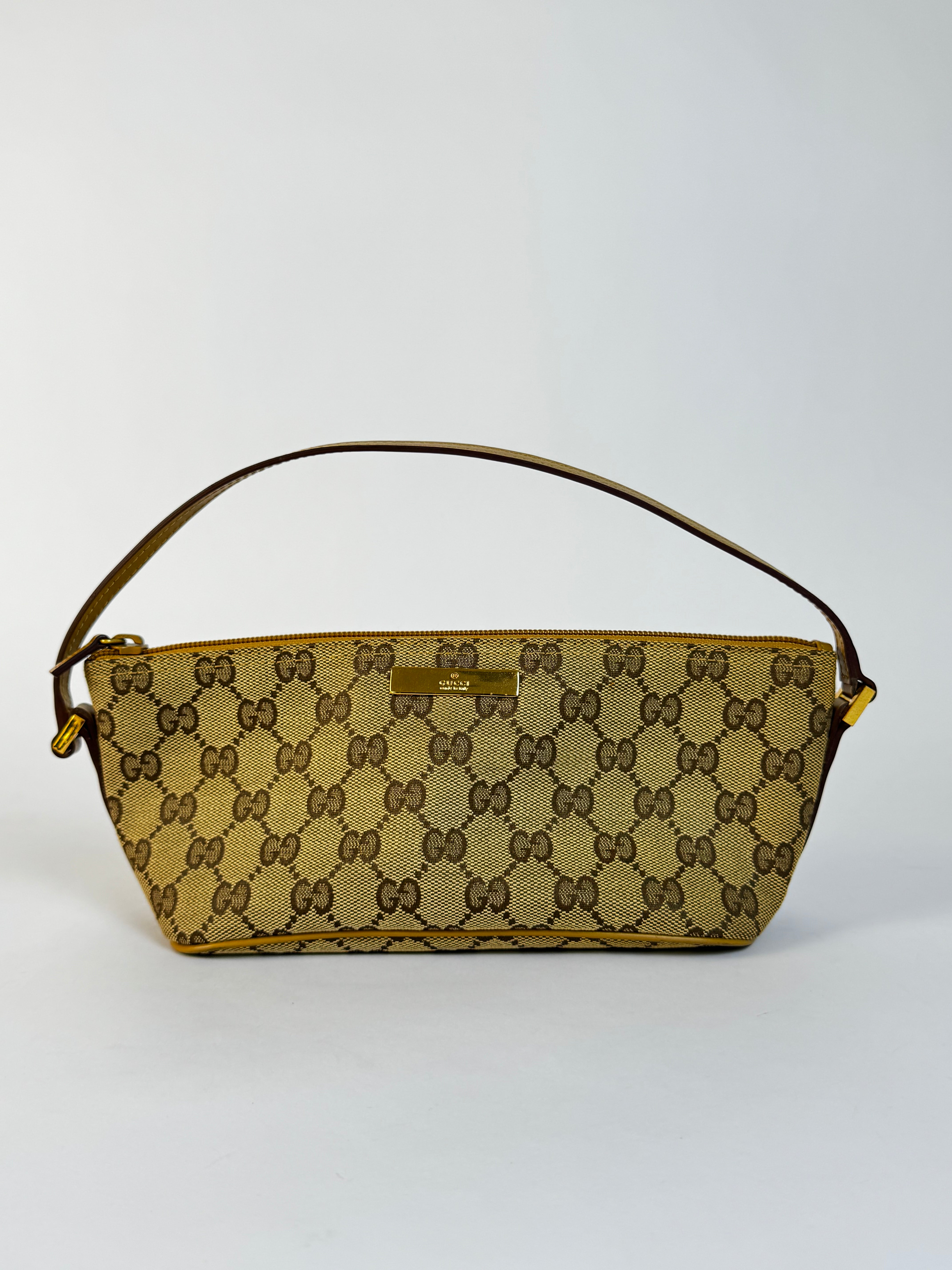 Gucci Beige GG Monogram Handbag