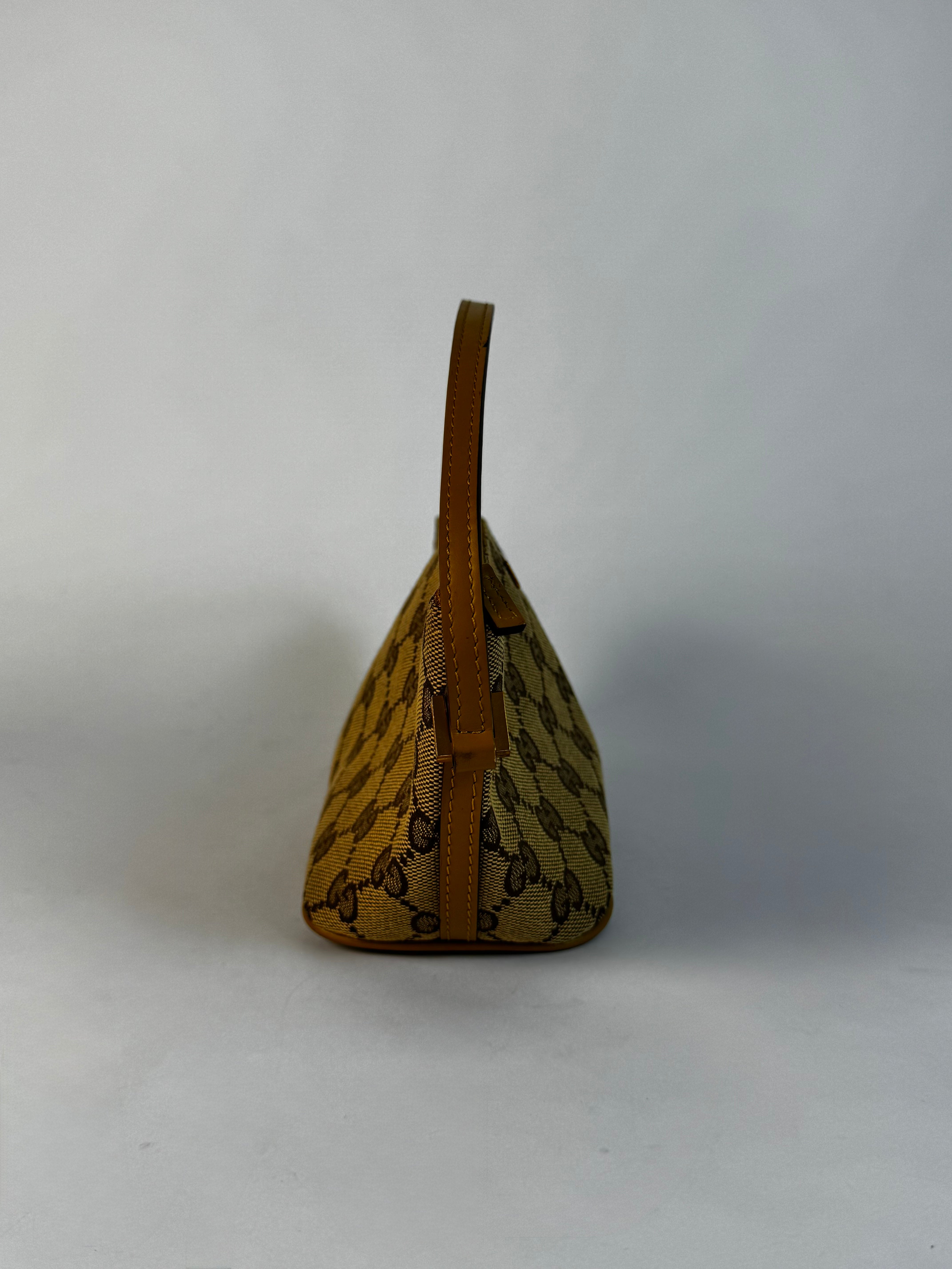 Gucci Beige GG Monogram Handbag