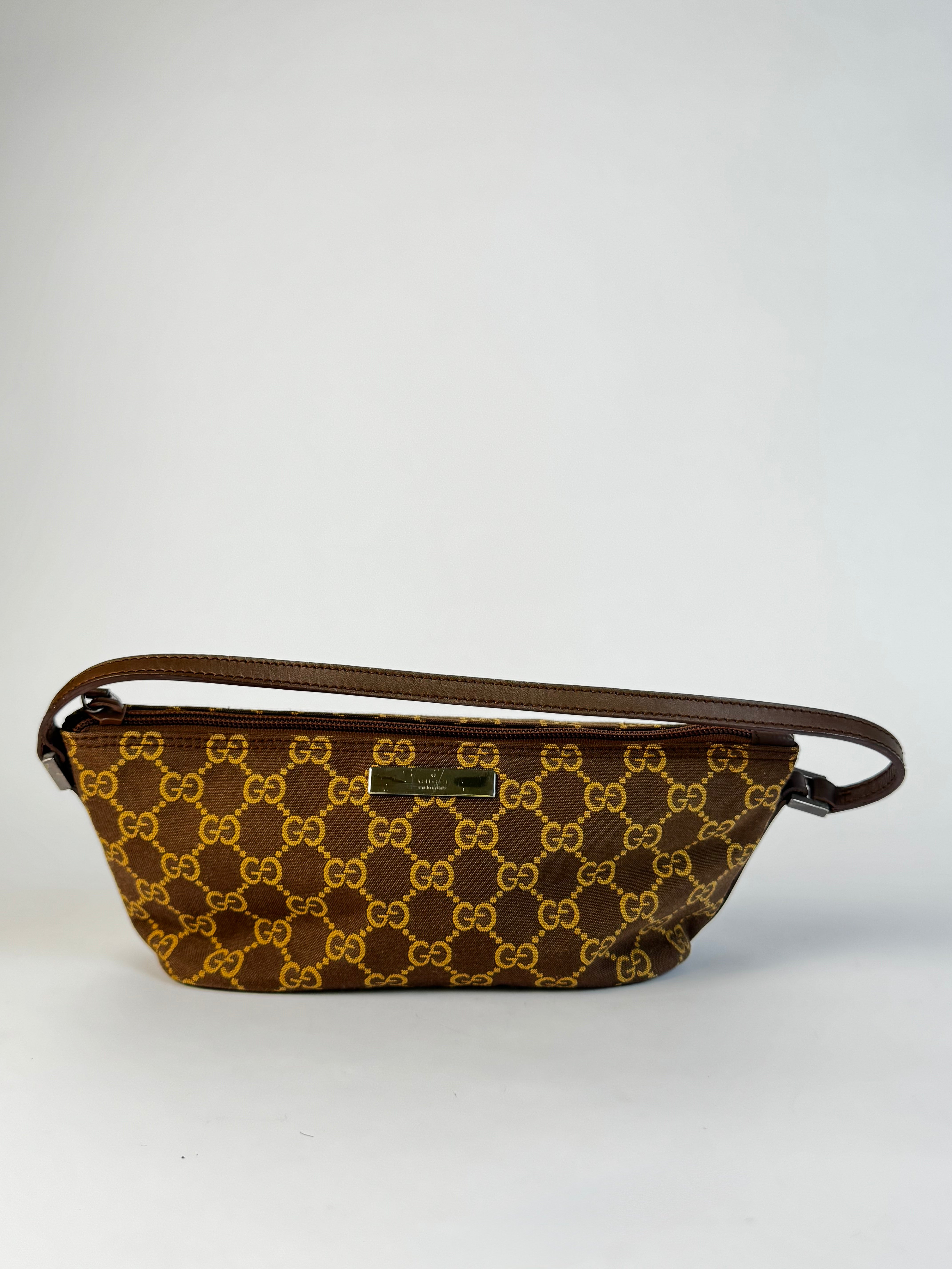 Gucci Brown GG Monogram Handbag