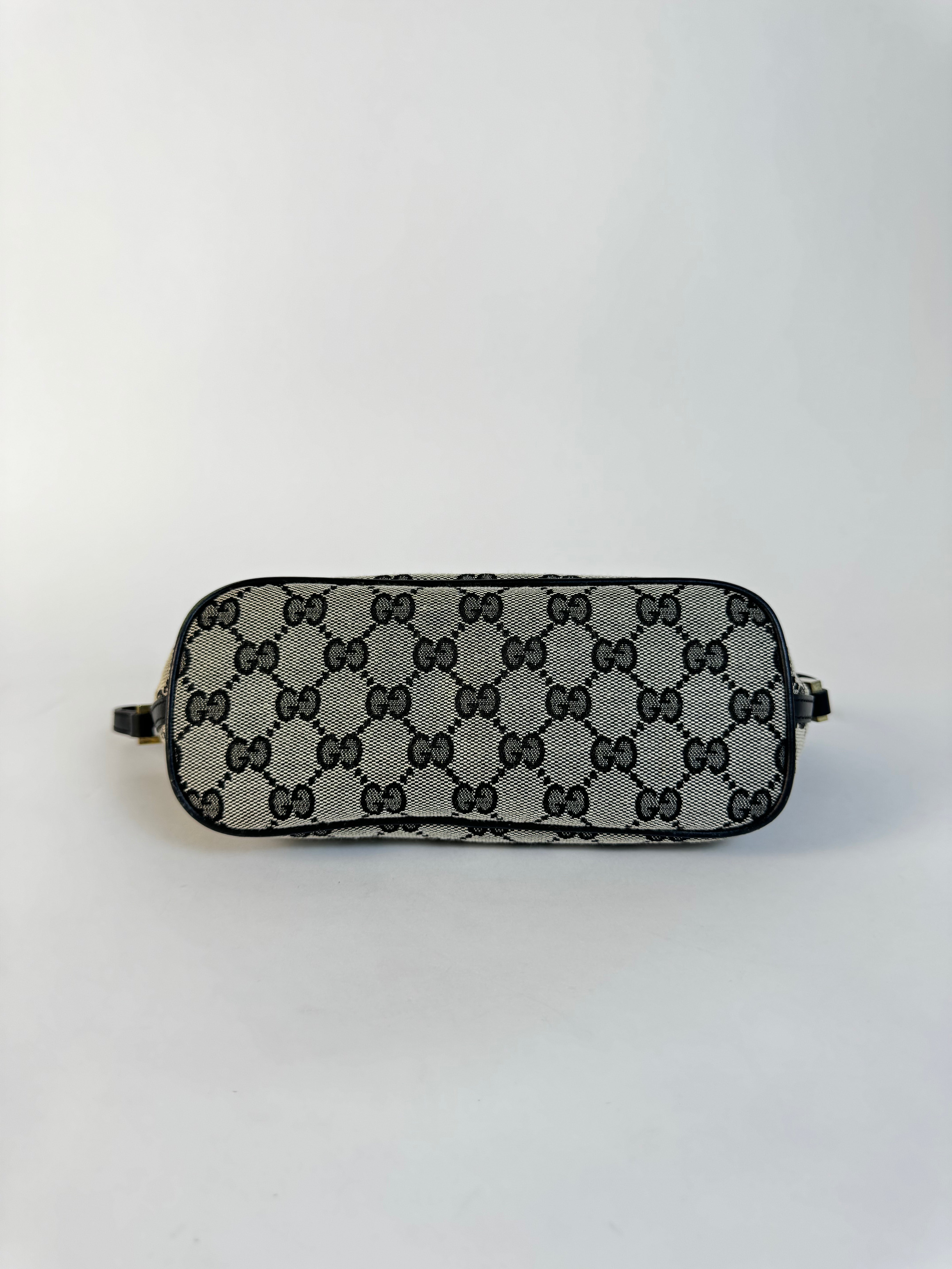 Gucci Black GG Monogram Handbag