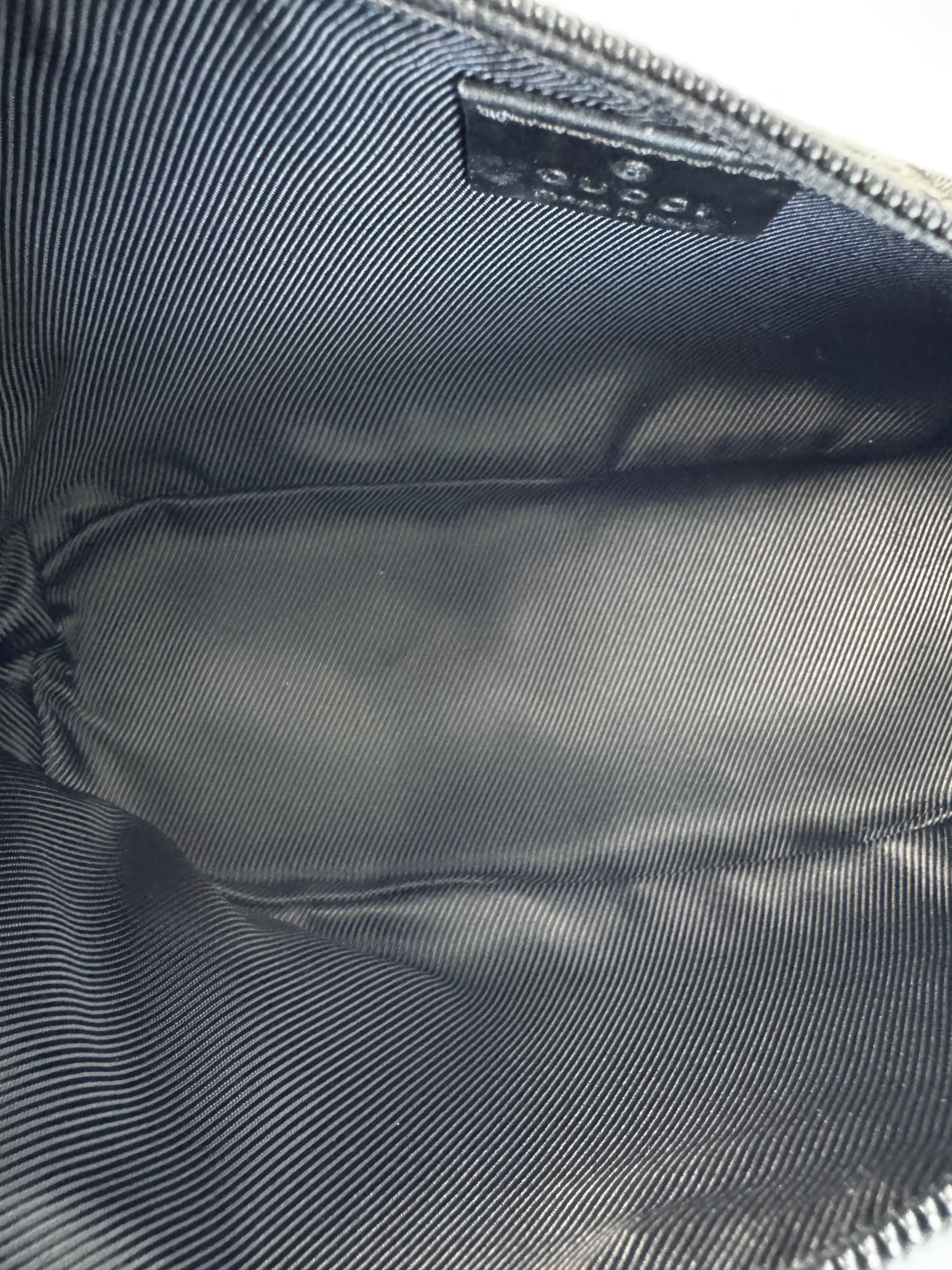 Gucci Black GG Monogram Handbag