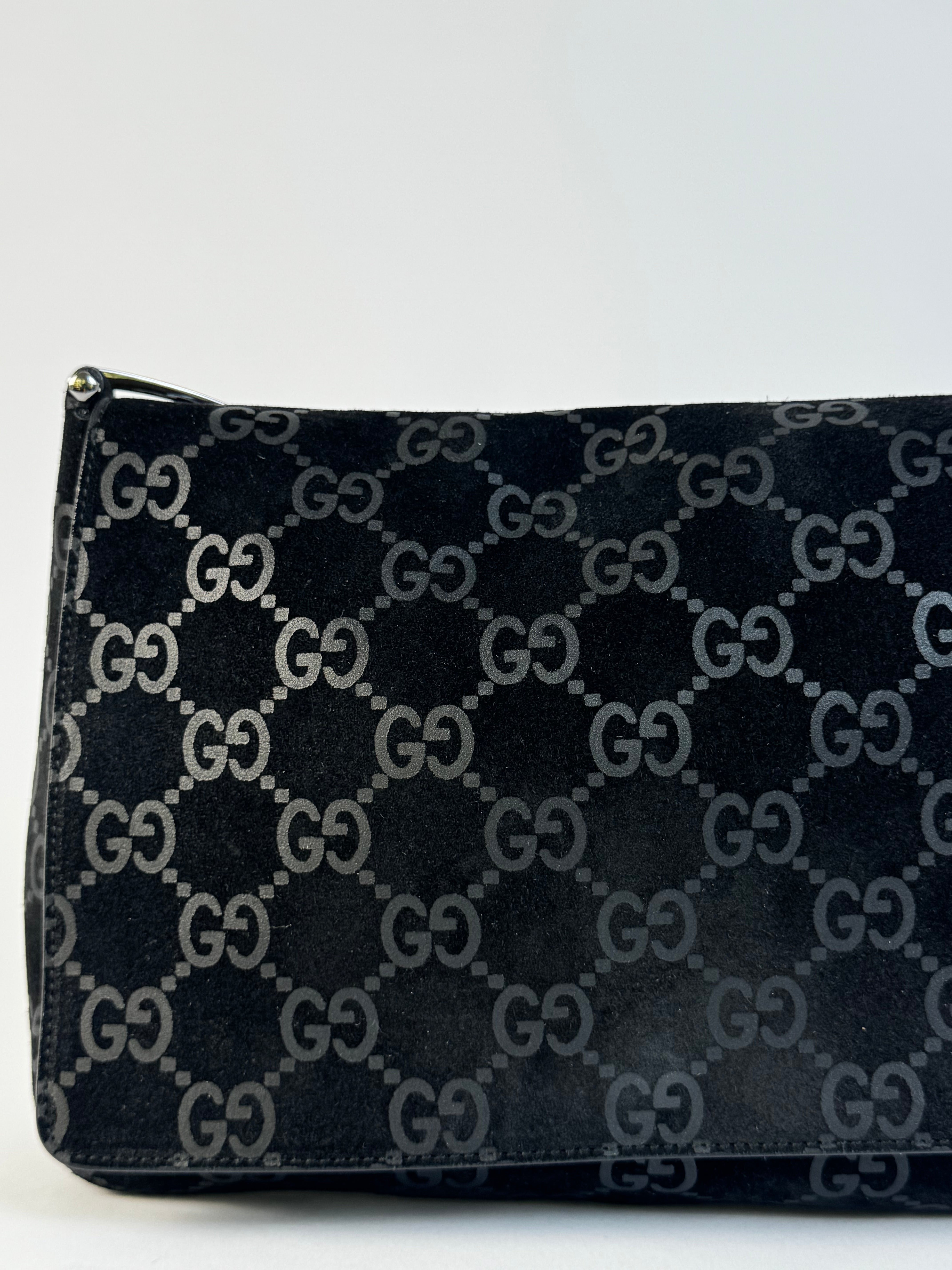 Gucci Tom Ford Slim Horsebit GG Tote Flap Bag