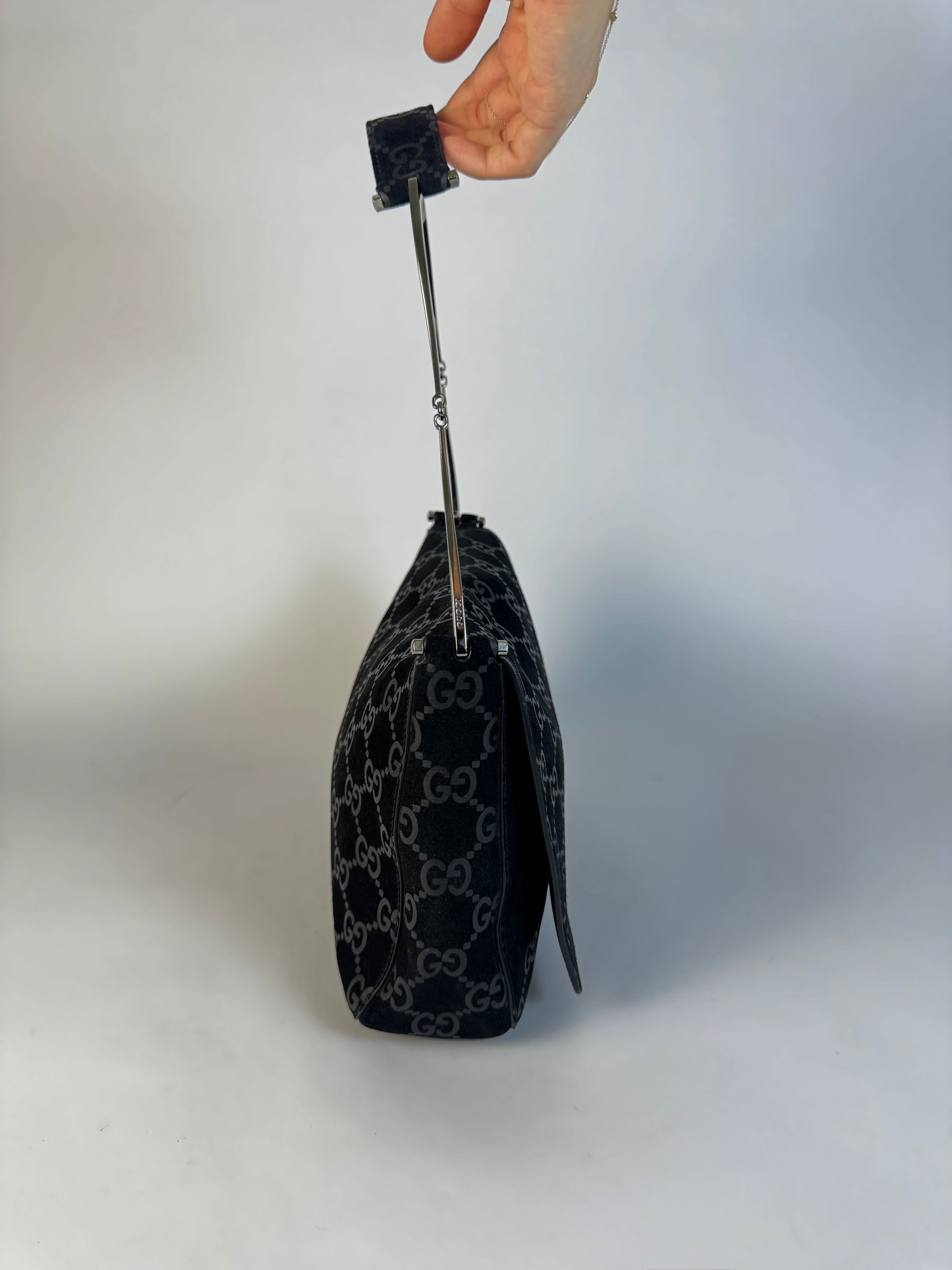 Gucci Tom Ford Slim Horsebit GG Tote Flap Bag