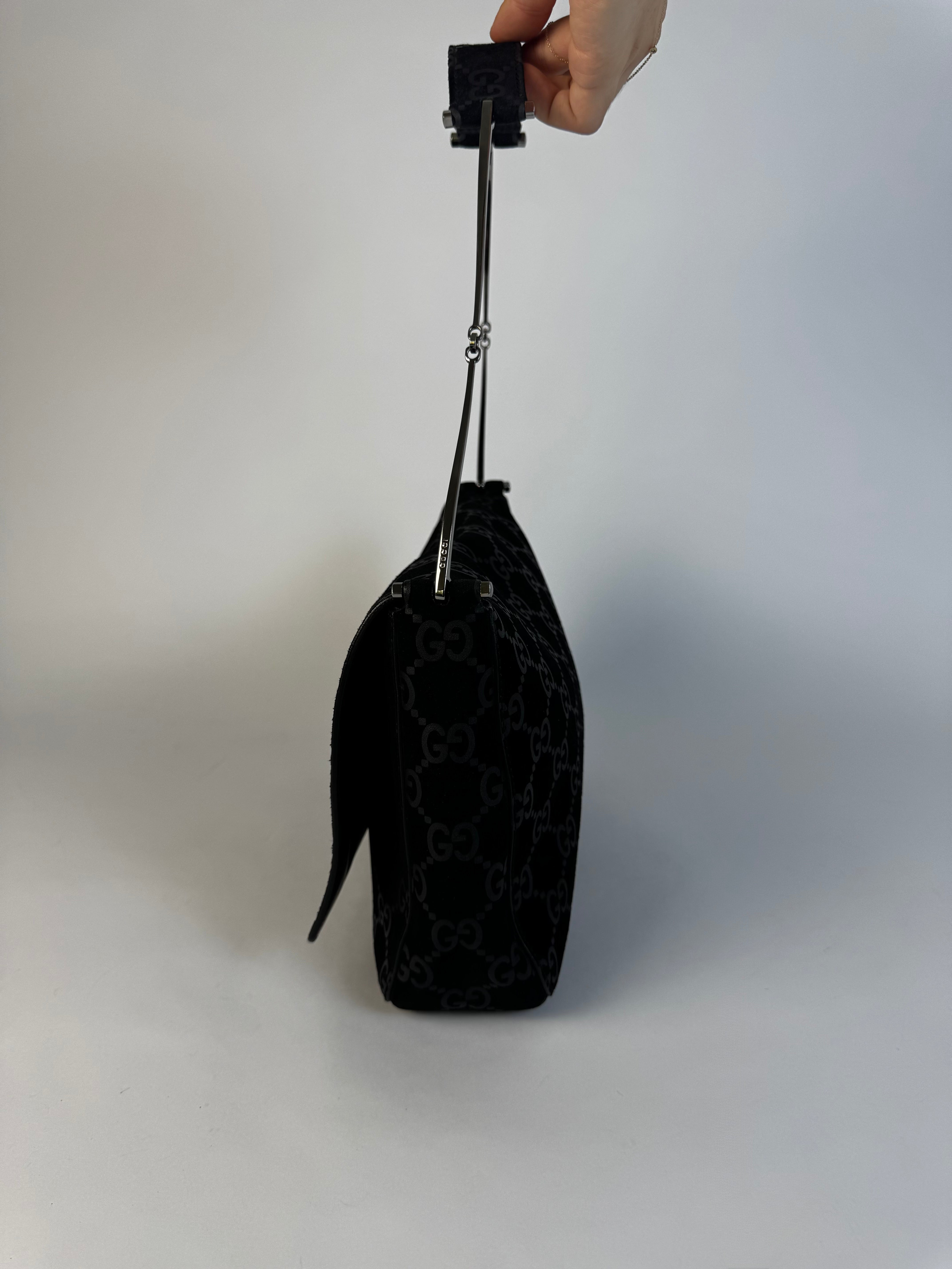 Gucci Tom Ford Slim Horsebit GG Tote Flap Bag