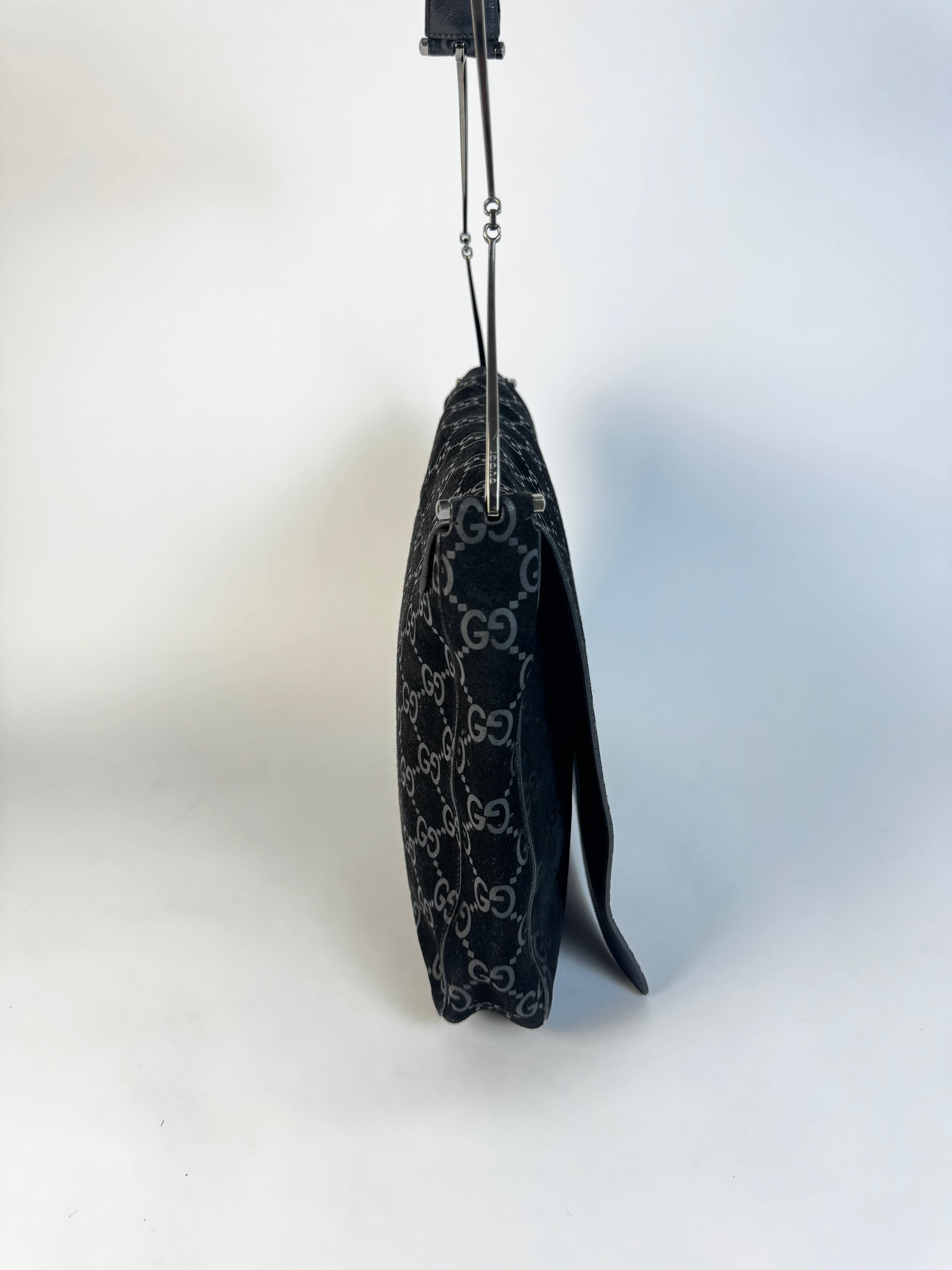 Gucci Tom Ford Slim Horsebit GG Flap Shoulder Bag