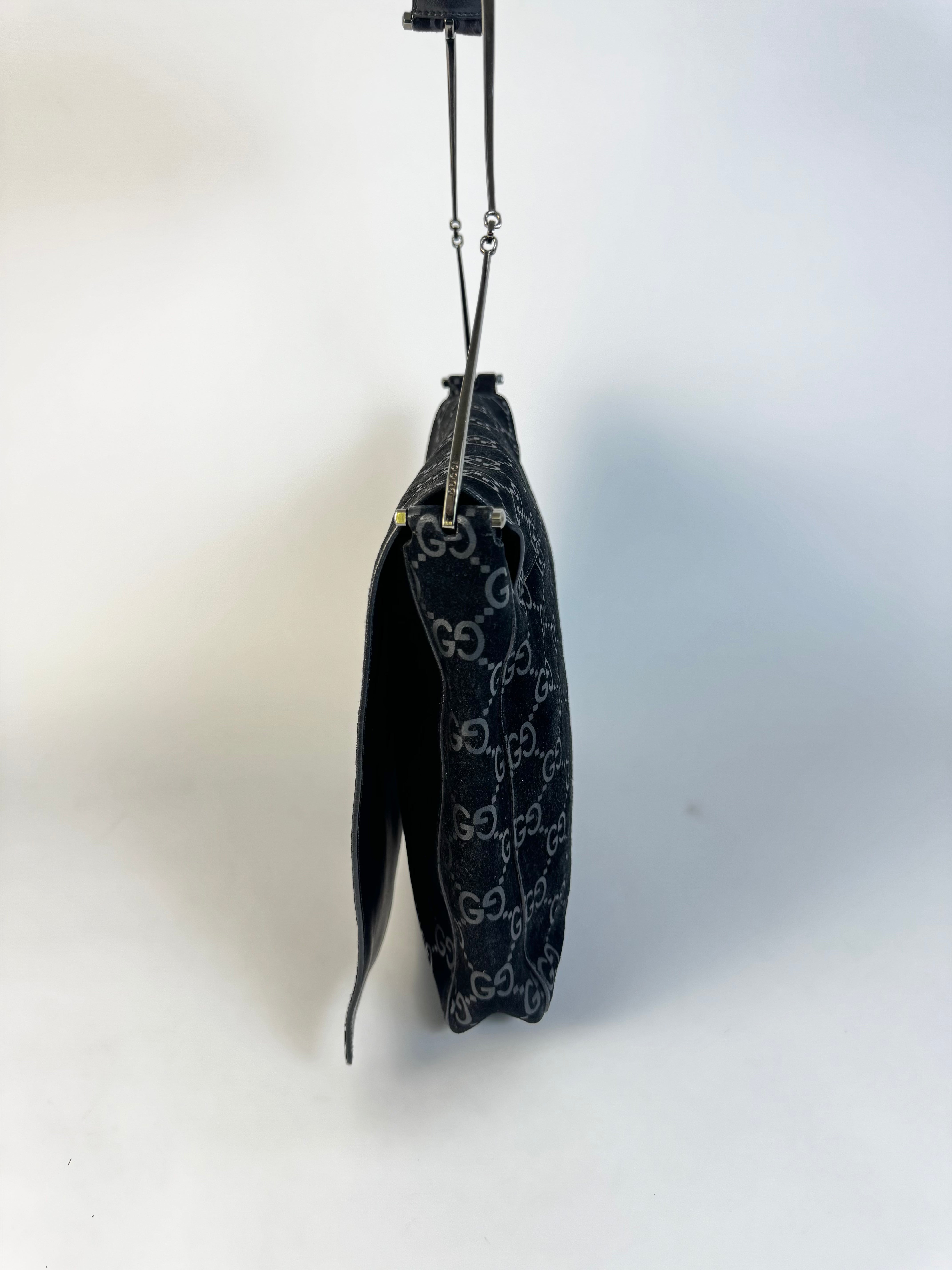 Gucci Tom Ford Slim Horsebit GG Flap Shoulder Bag