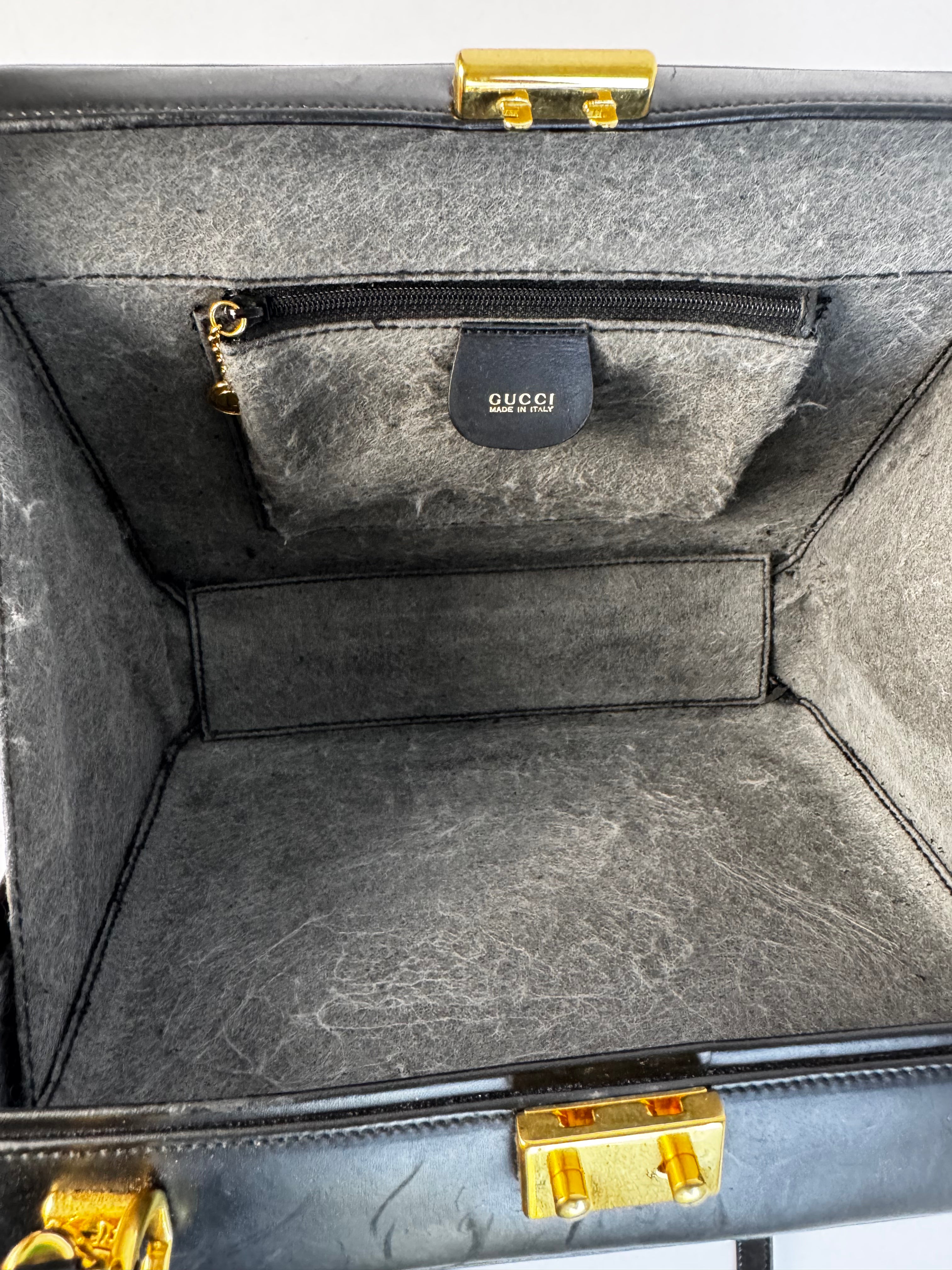 Gucci Tiger Print Pony Hair Handbag