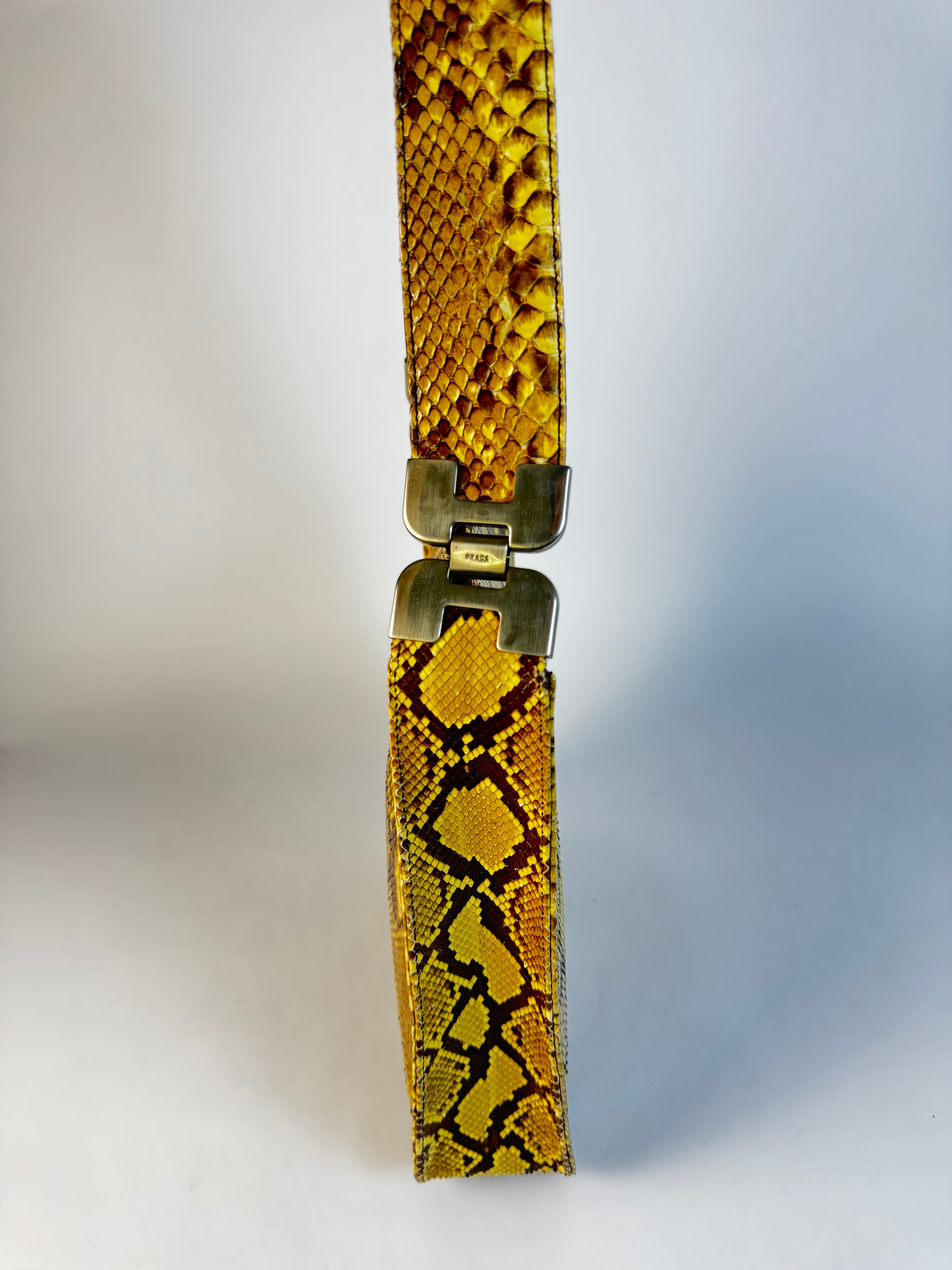 Prada Vintage Python Shoulder Bag