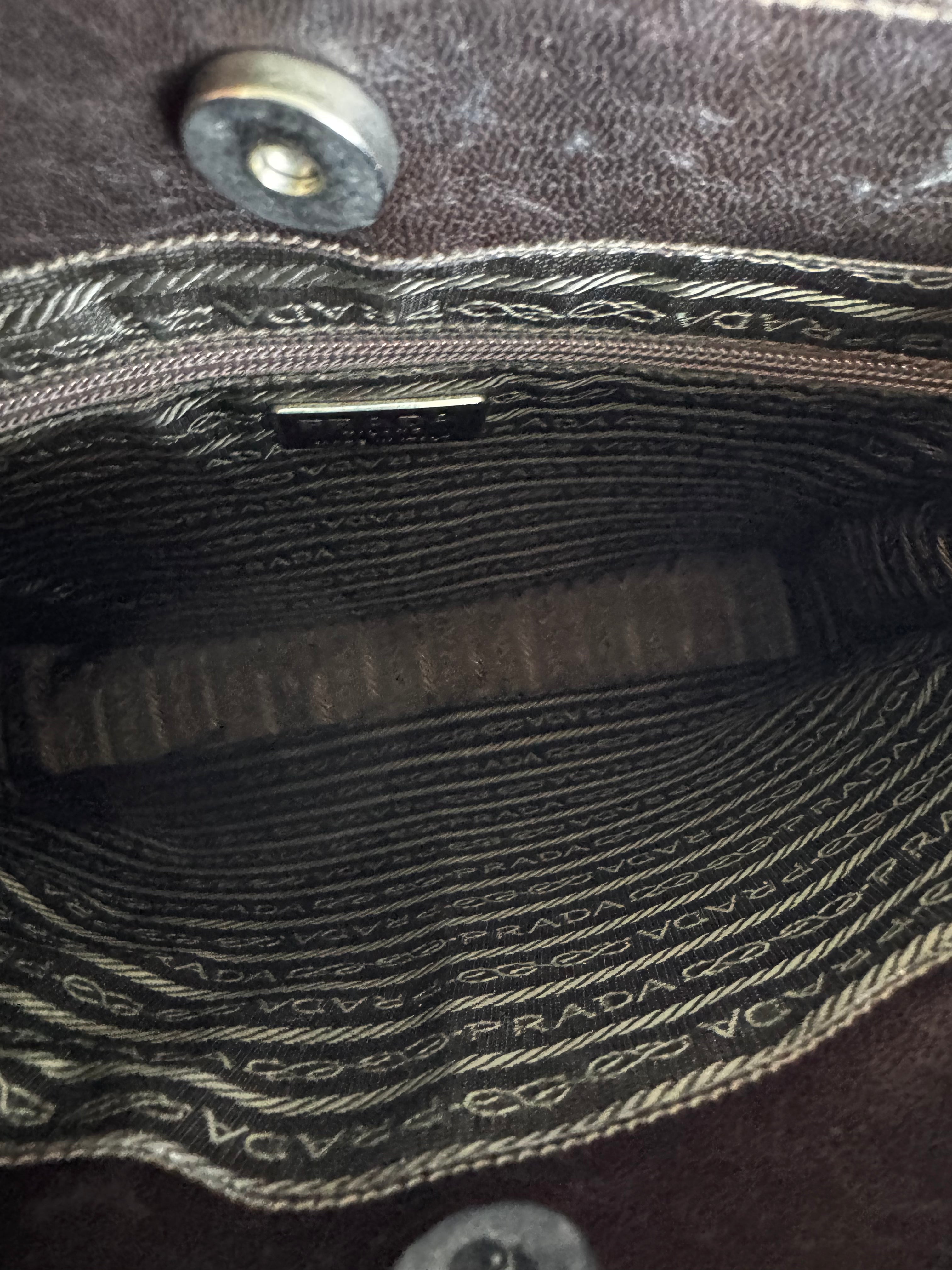 Prada Vintage Python Shoulder Bag