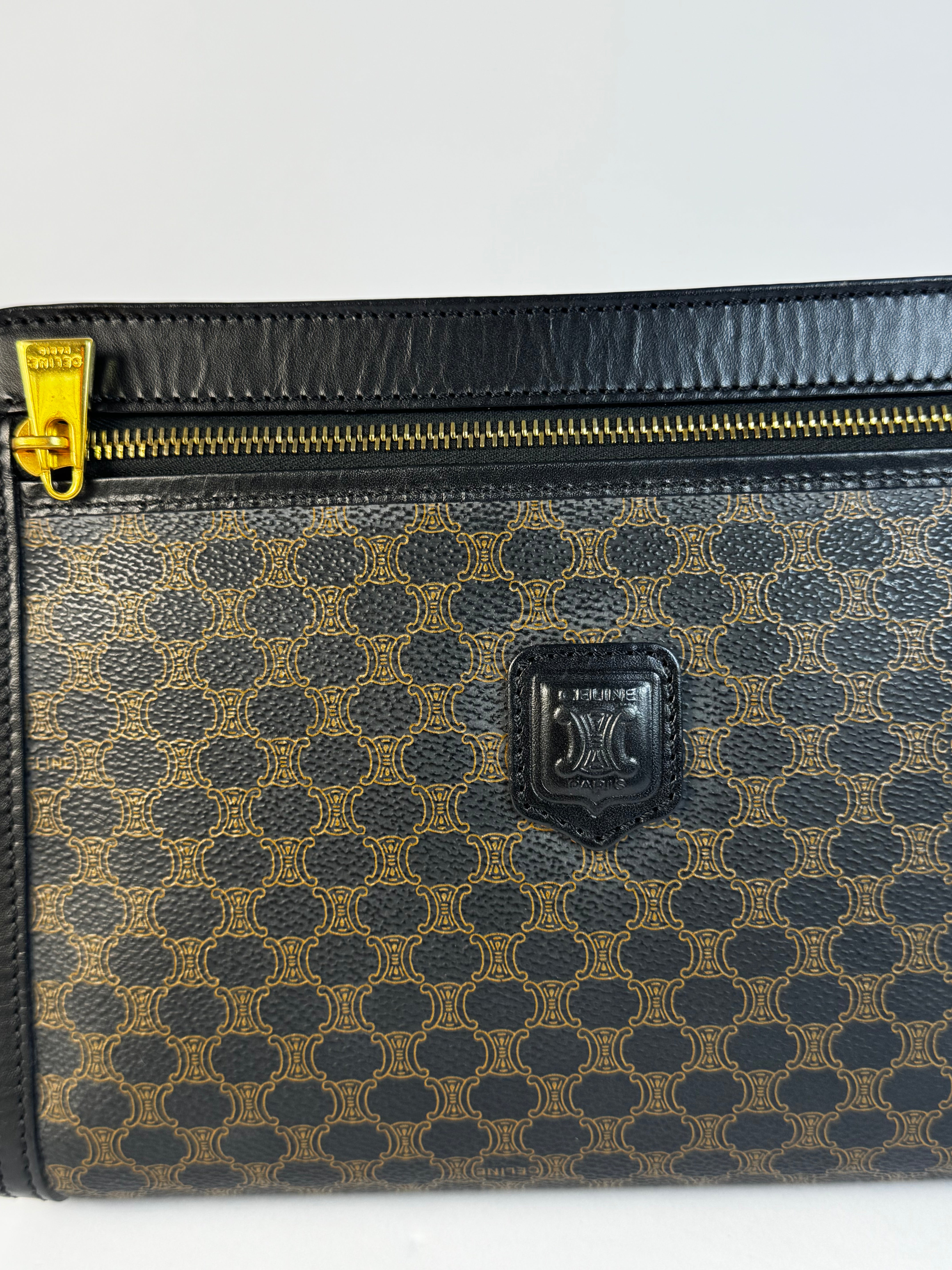 Celine Vintage Macadam Clutch