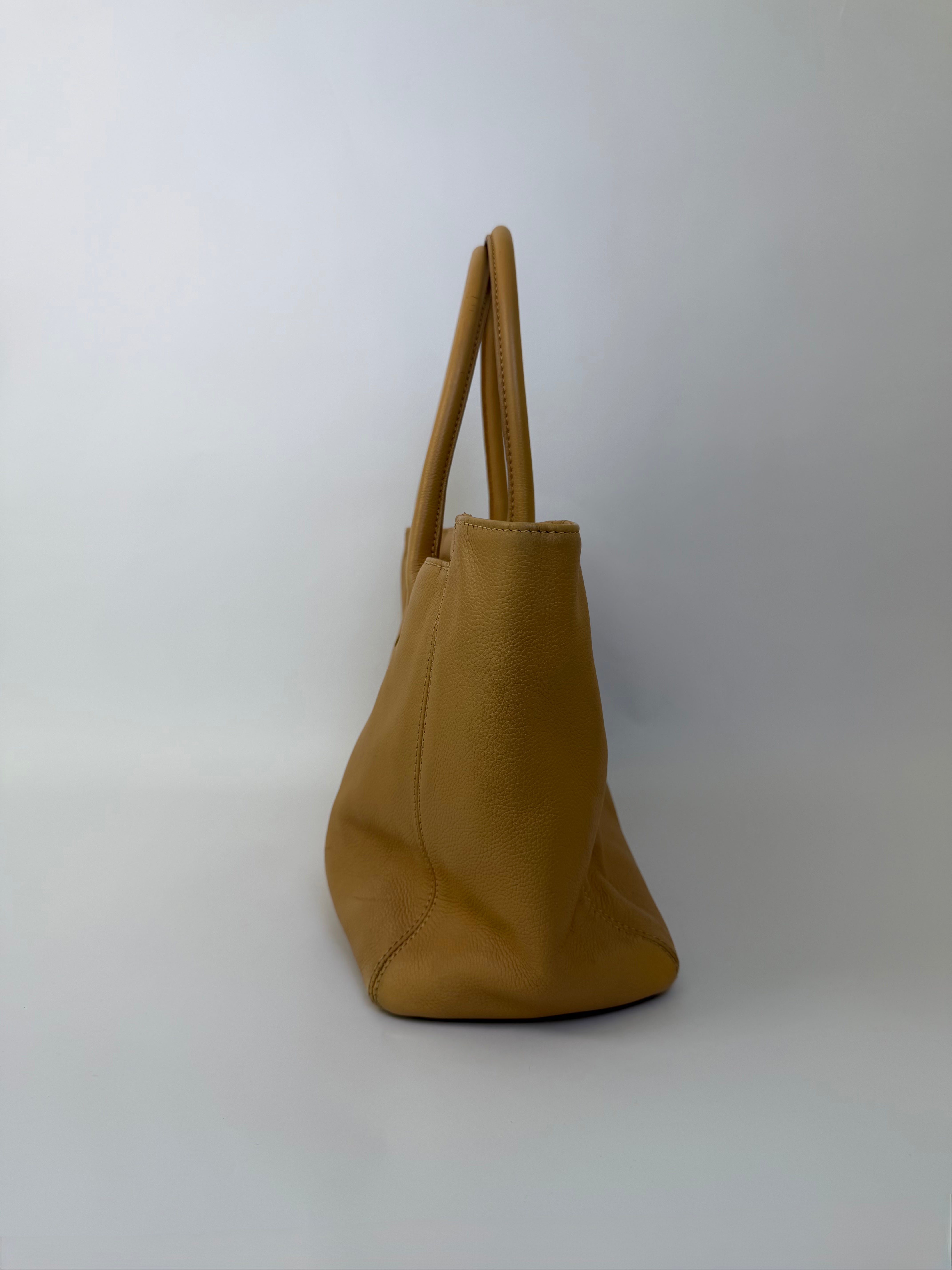 Chanel Vintage Executive Tote Carmel