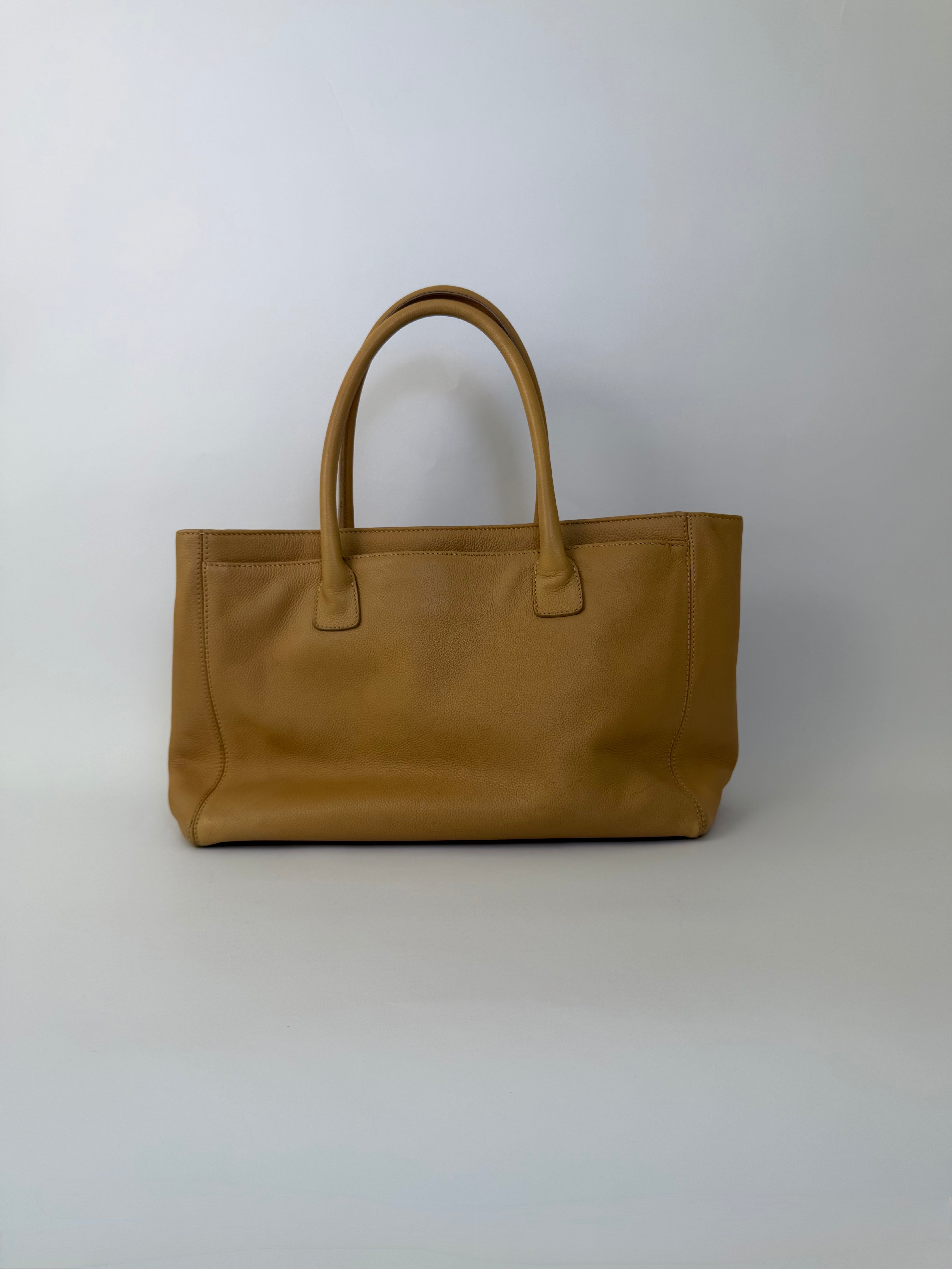 Chanel Vintage Executive Tote Carmel