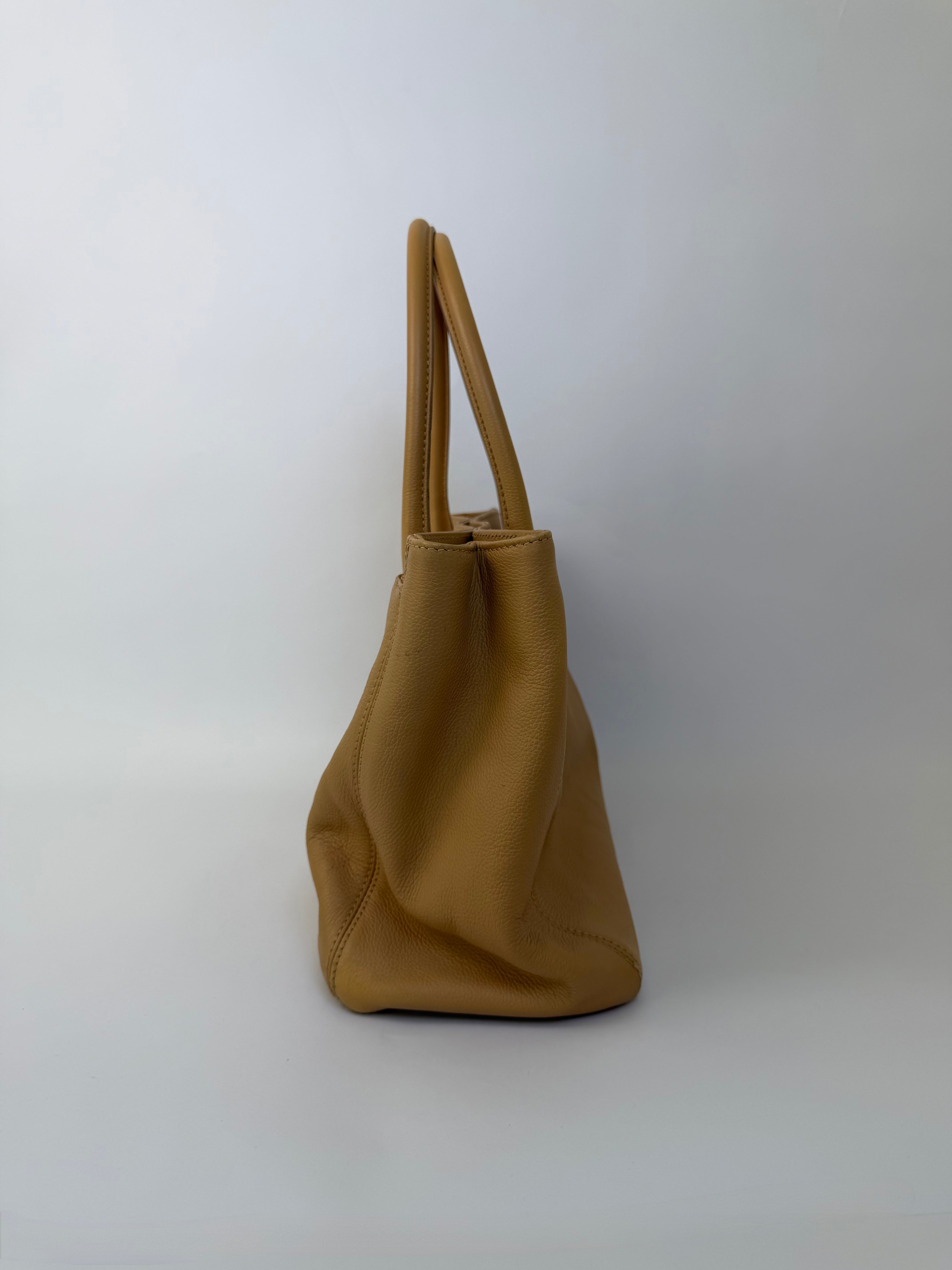 Chanel Vintage Executive Tote Carmel