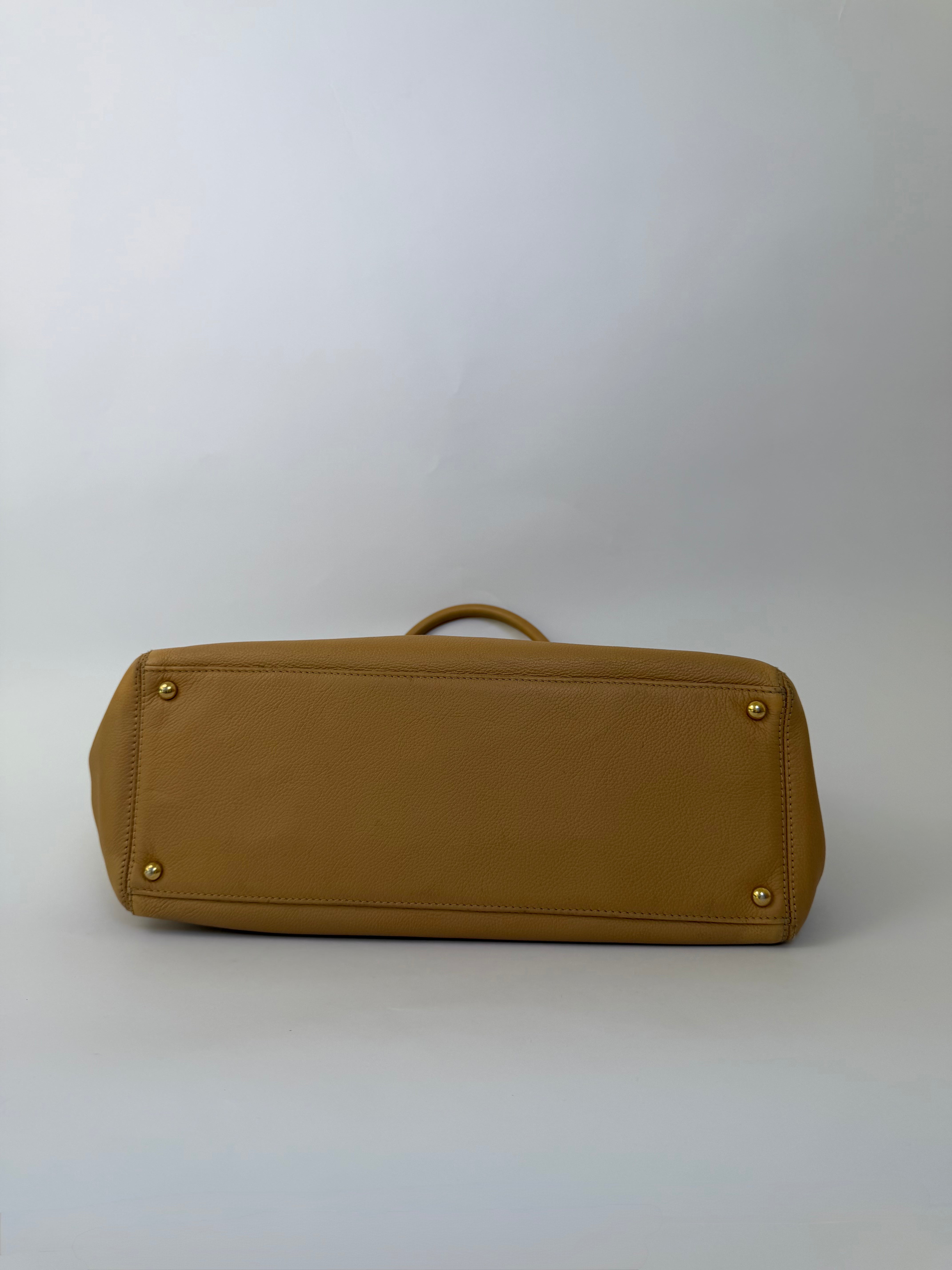 Chanel Vintage Executive Tote Carmel
