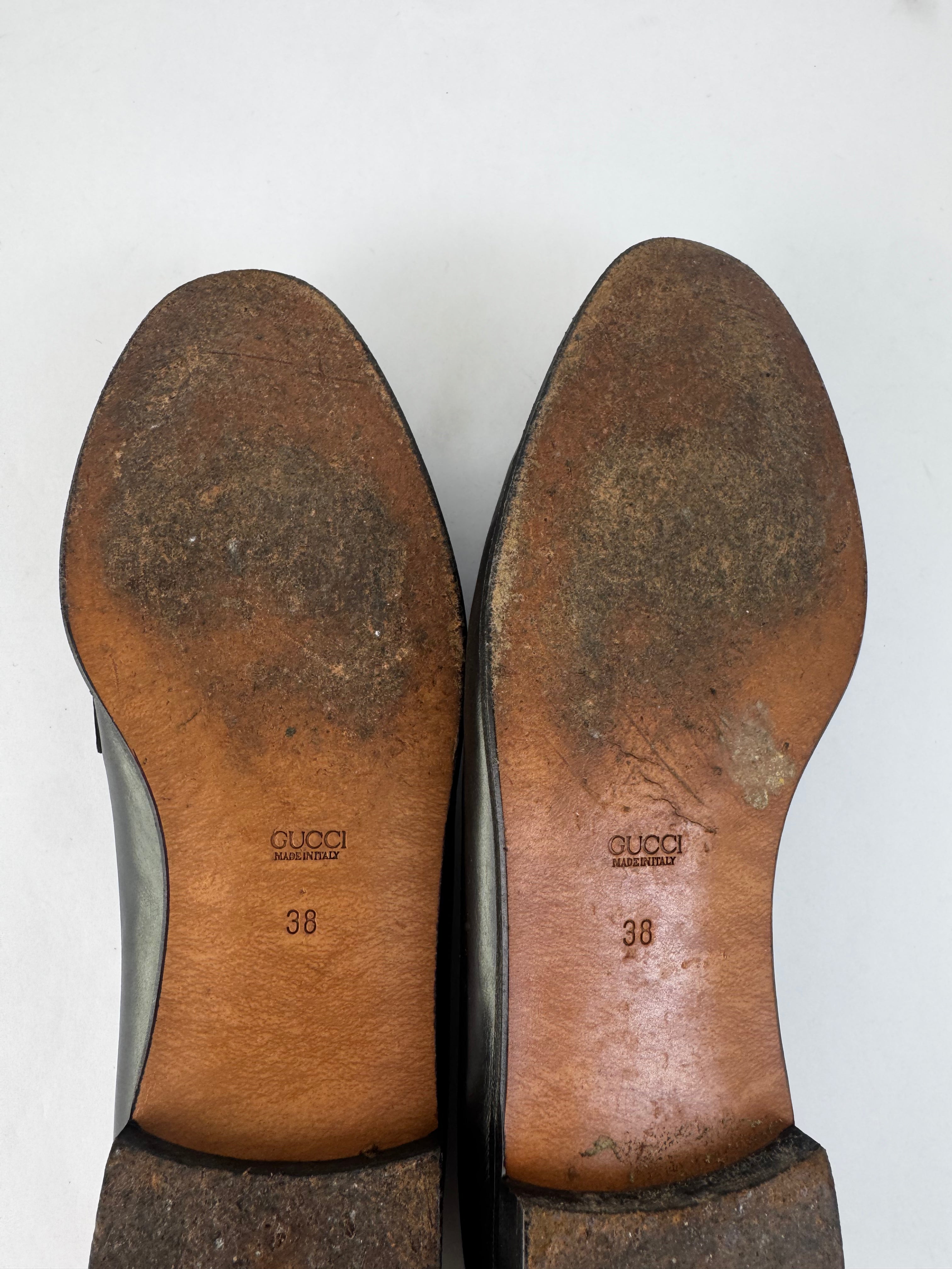 Gucci Vintage Pony Hair Loafers - 38