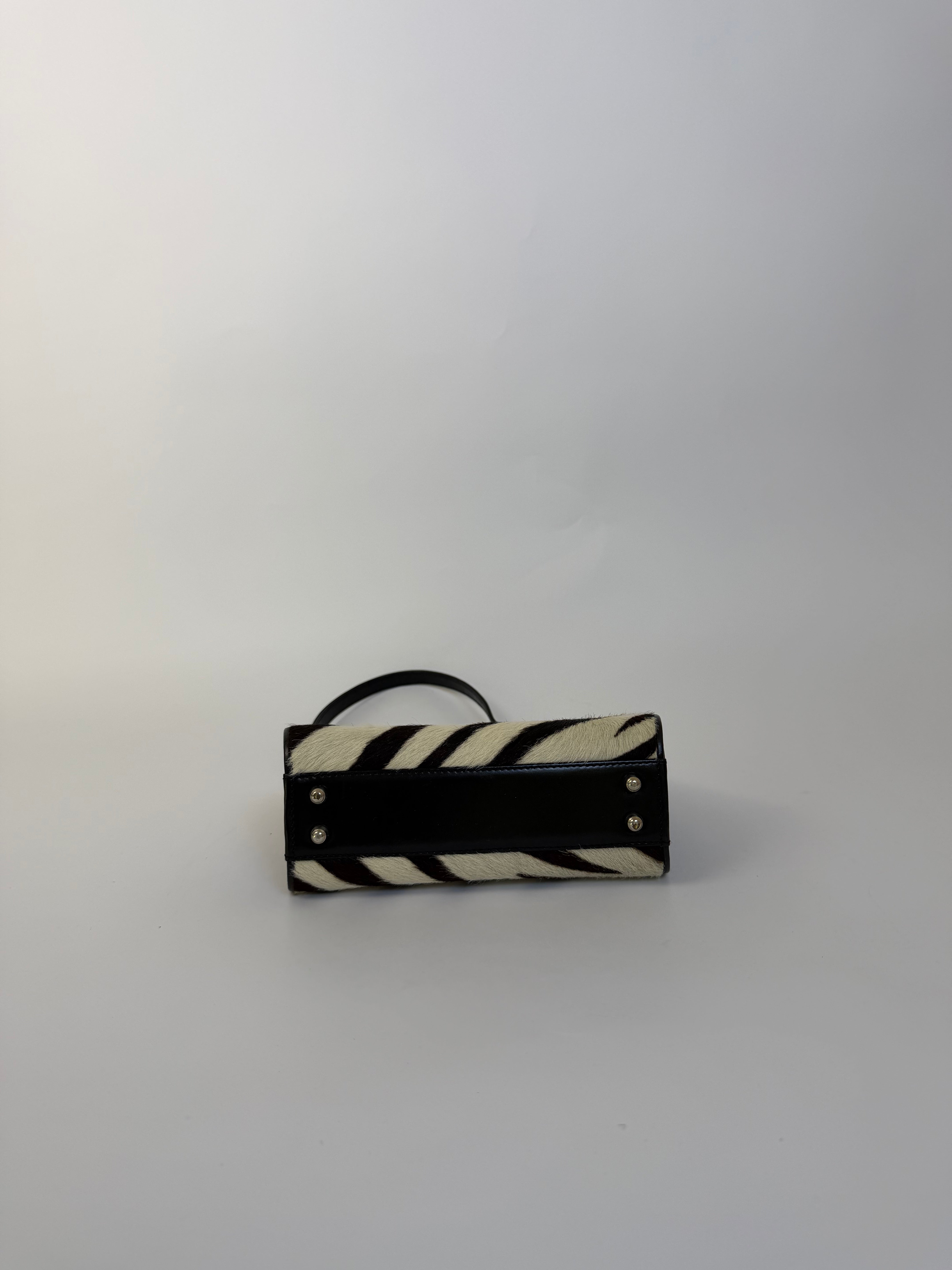 Gucci Vintage Zebra Handbag Rare