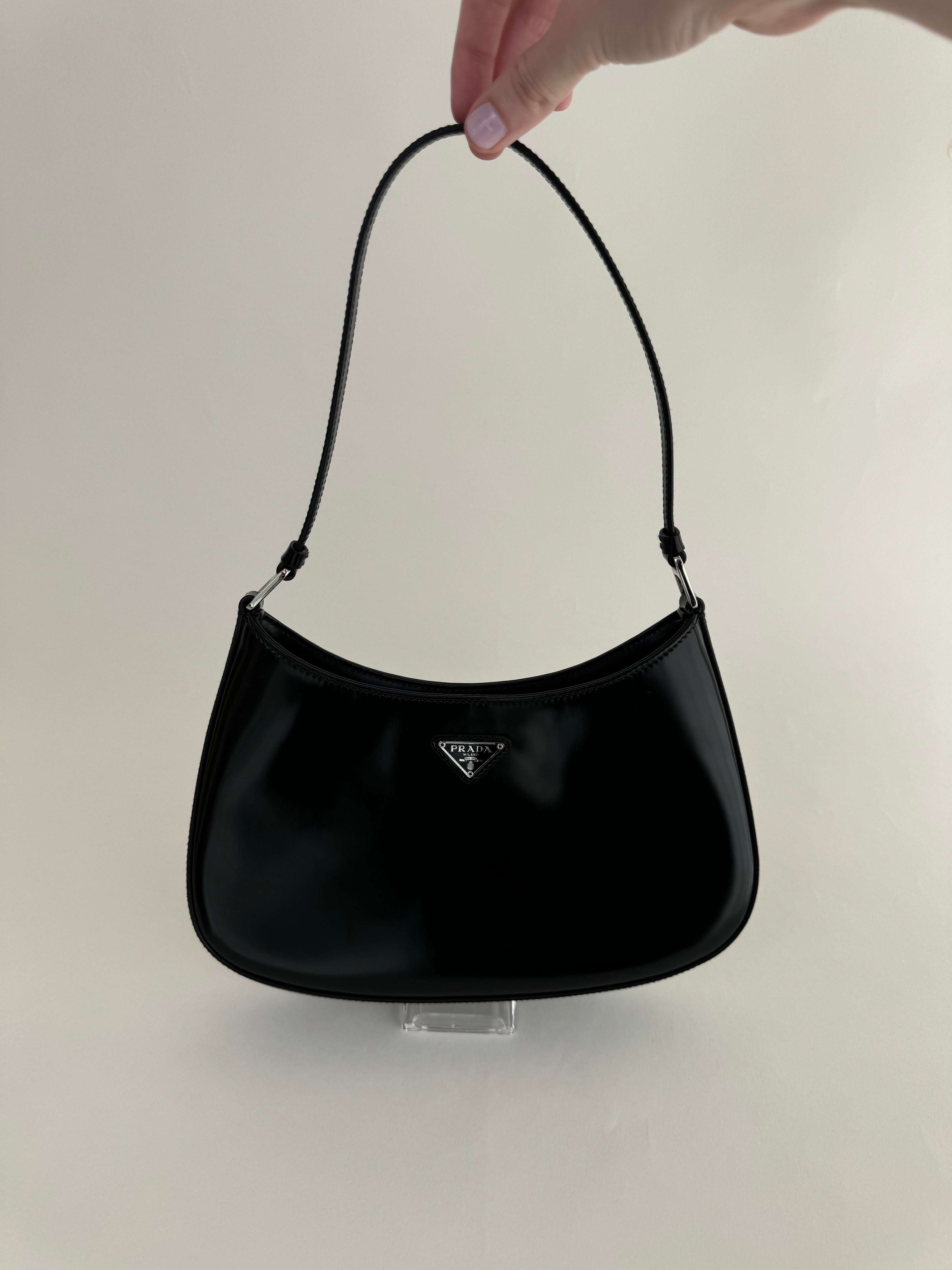 Prada Cleo Shoulder Bag Black