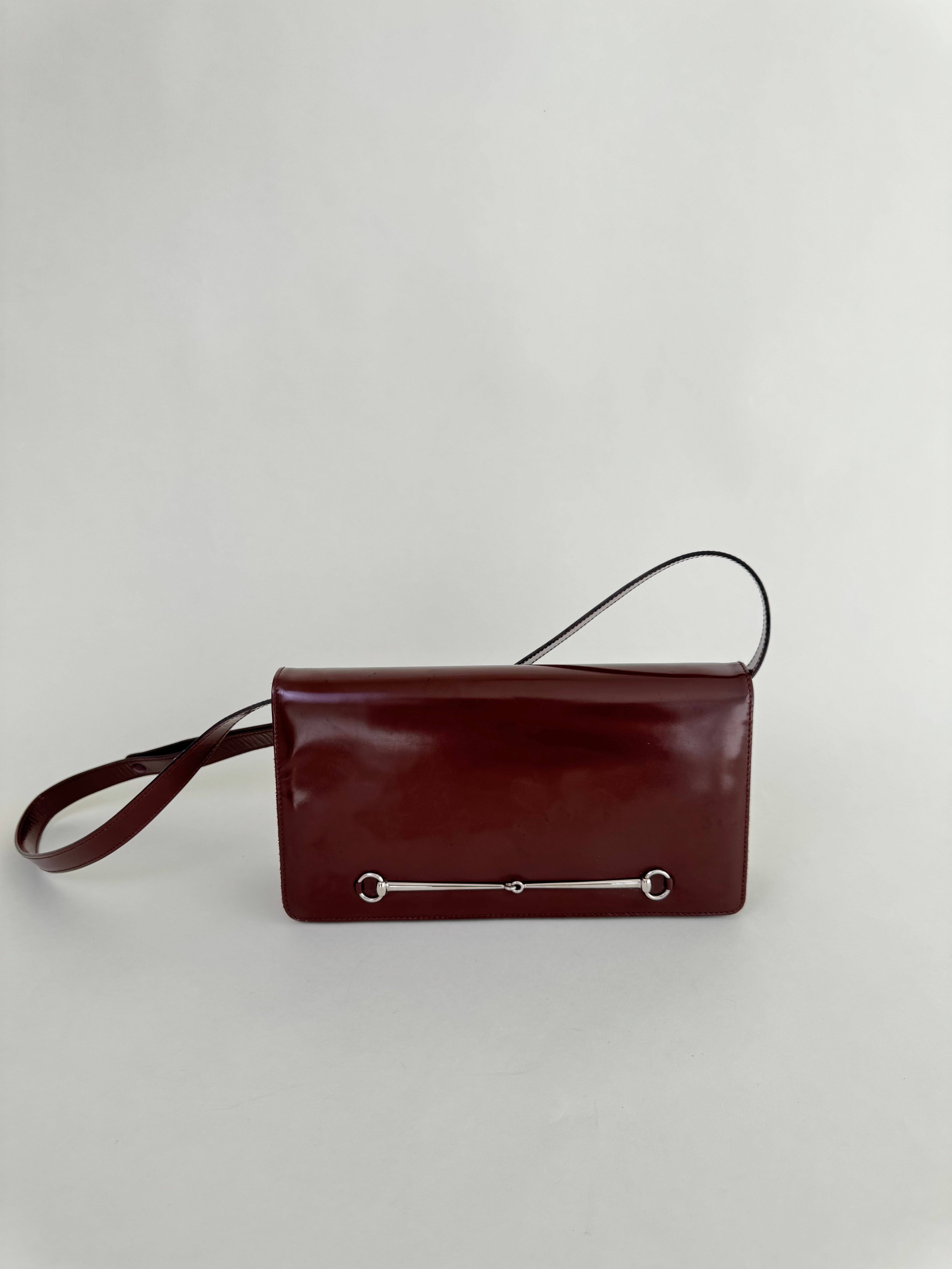 Gucci Tom Ford Slim Horsebit Clutch/Shoulder Bag