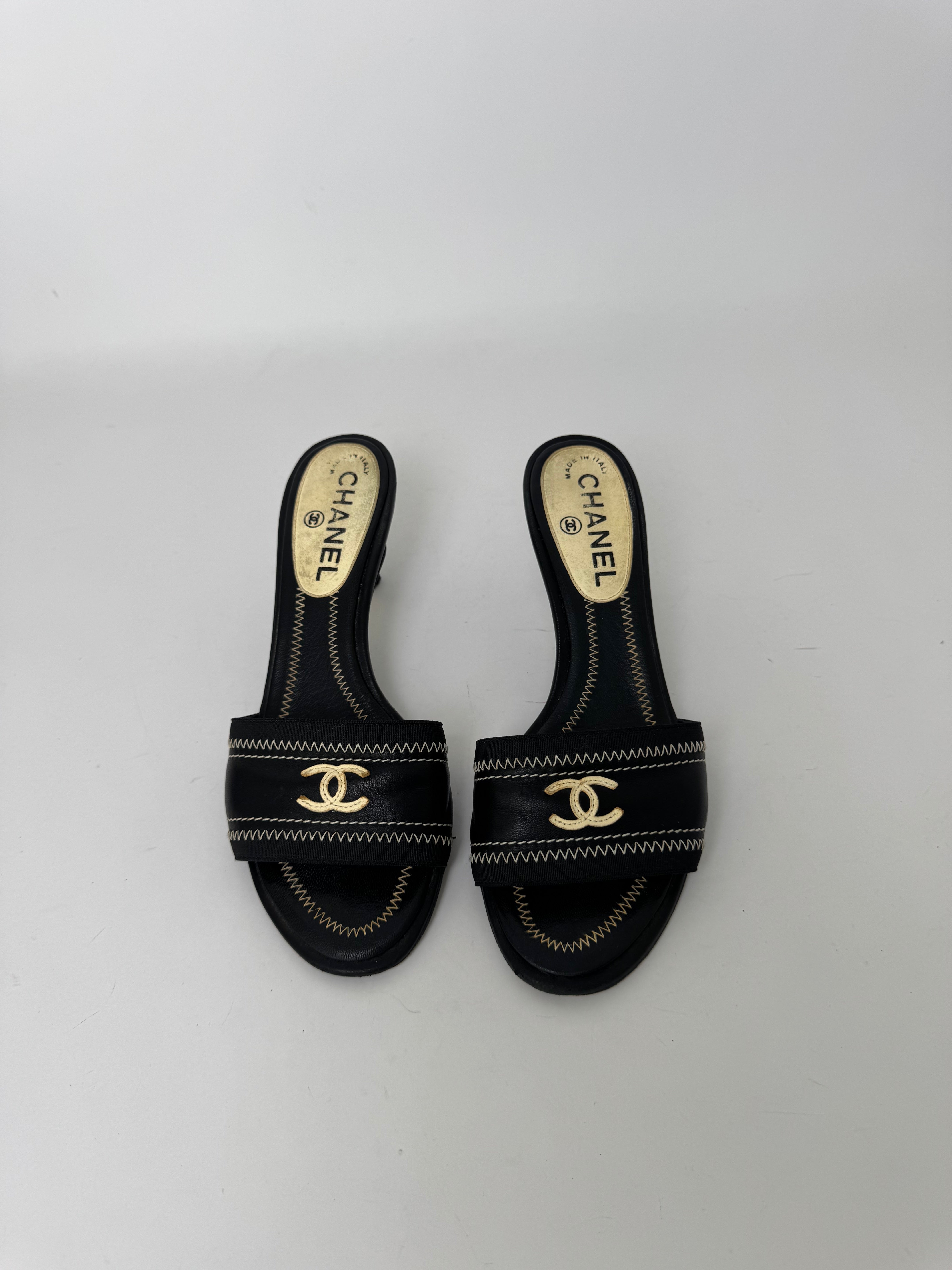 Chanel Vintage Slides 37