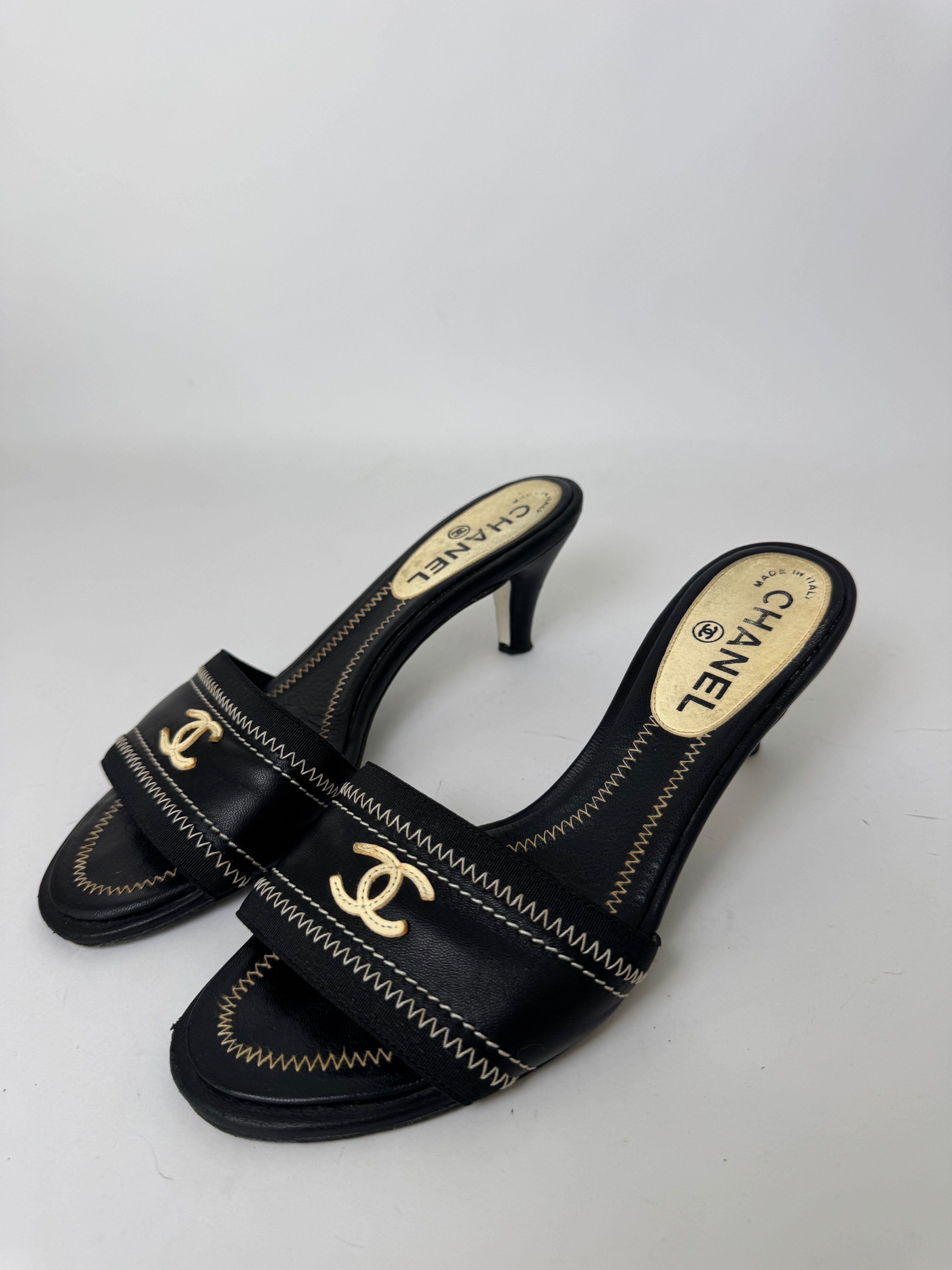 Chanel Vintage Slides 37