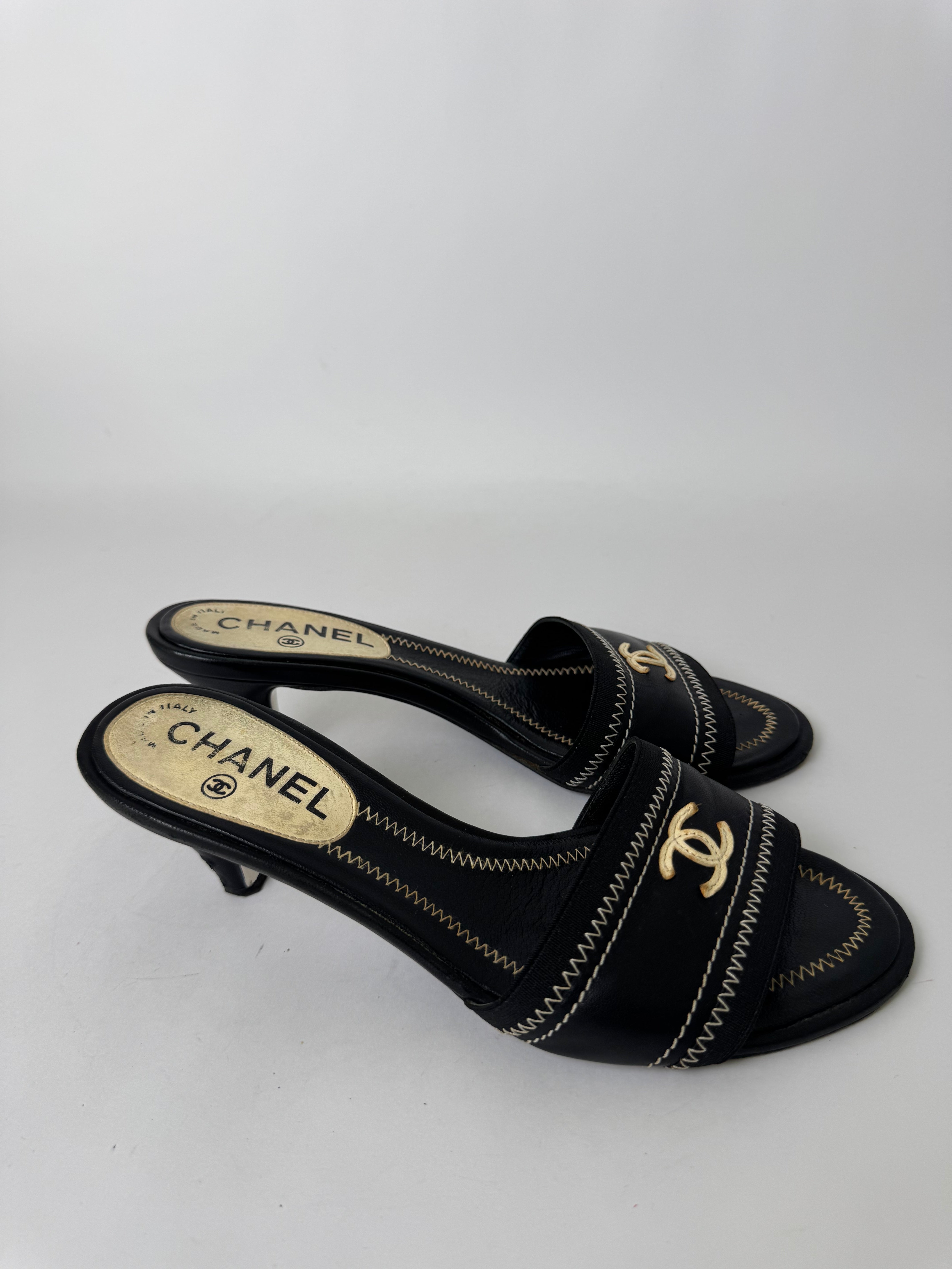 Chanel Vintage Slides 37