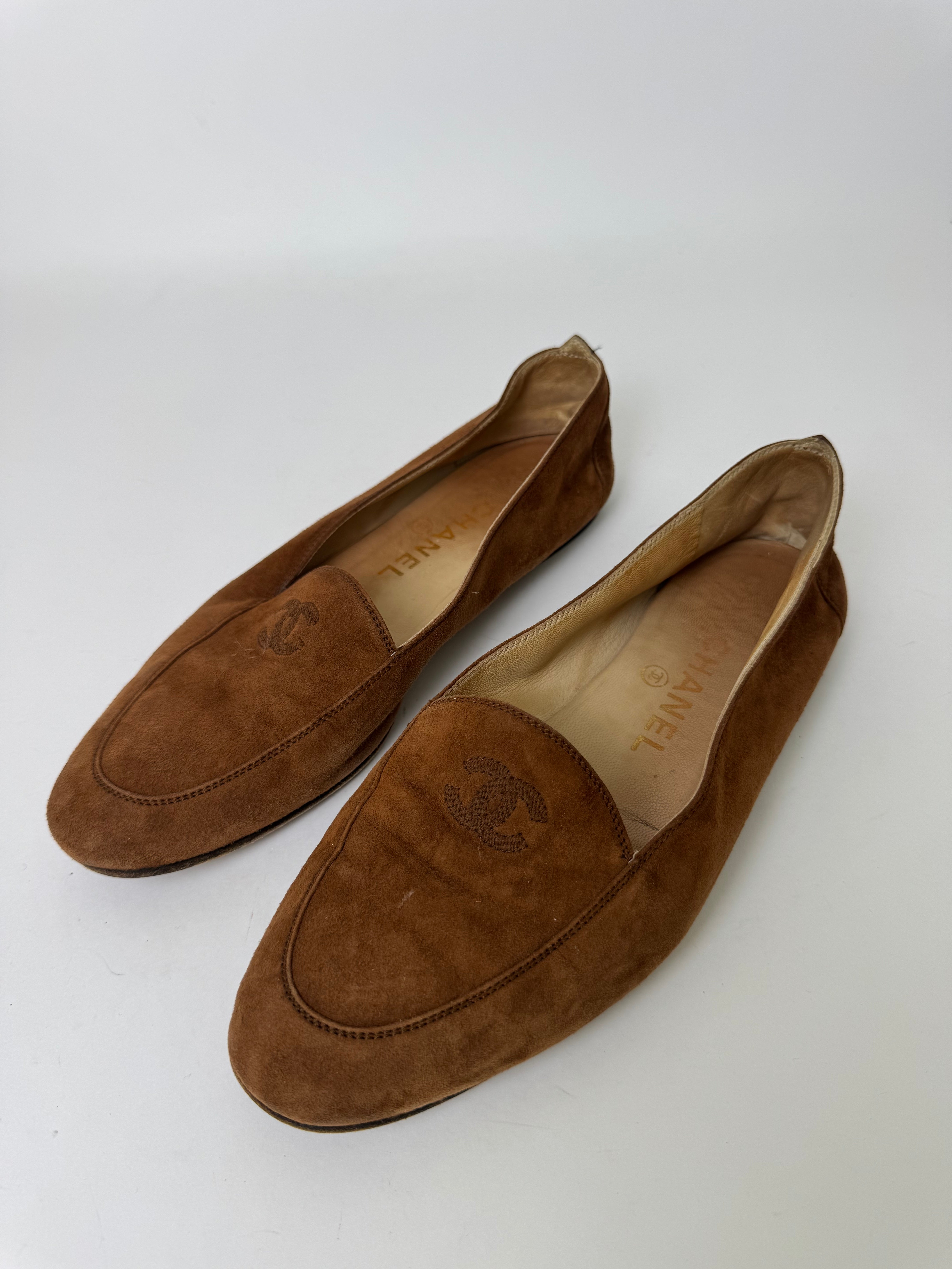 Chanel Vintage Loafers 38.5