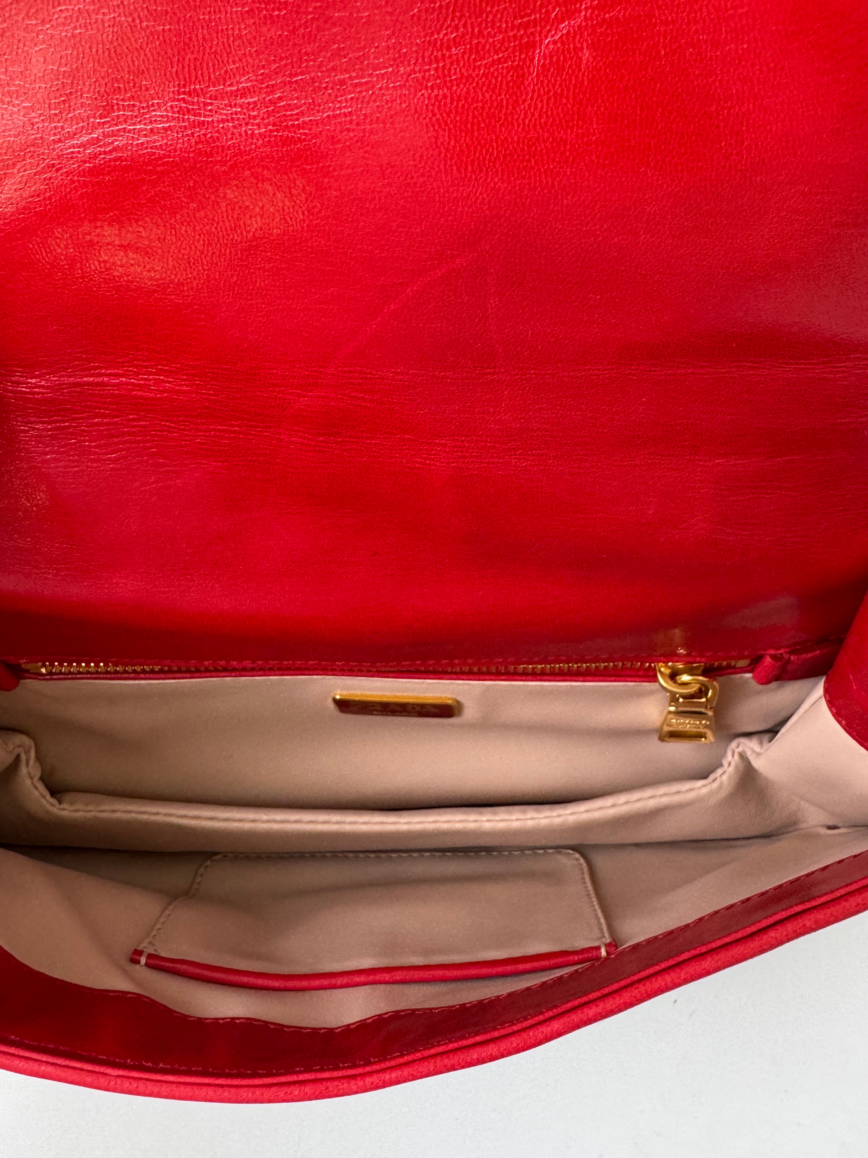 Prada Denim Lips Handbag