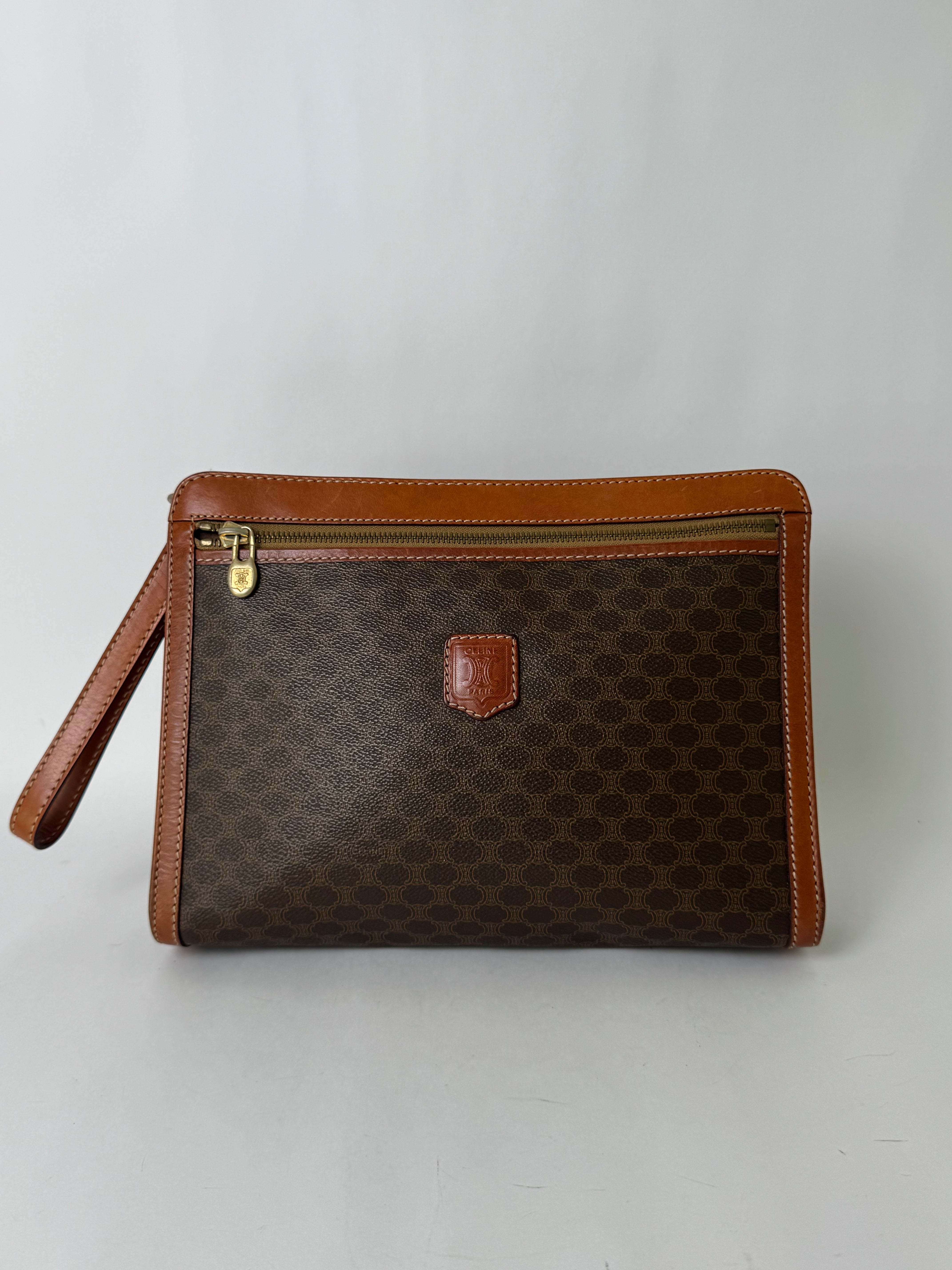 Celine Vintage Macadam Clutch