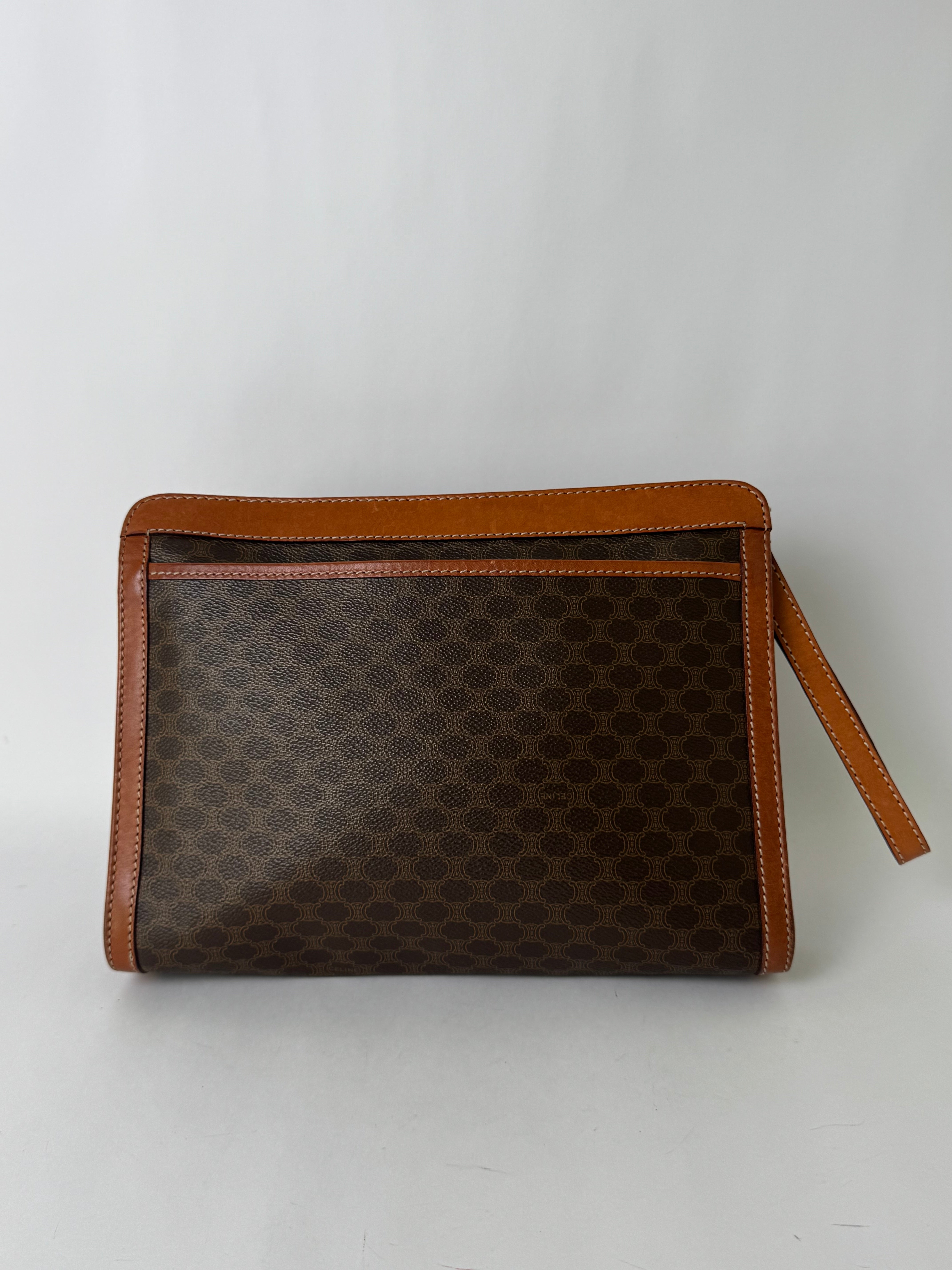 Celine Vintage Macadam Clutch