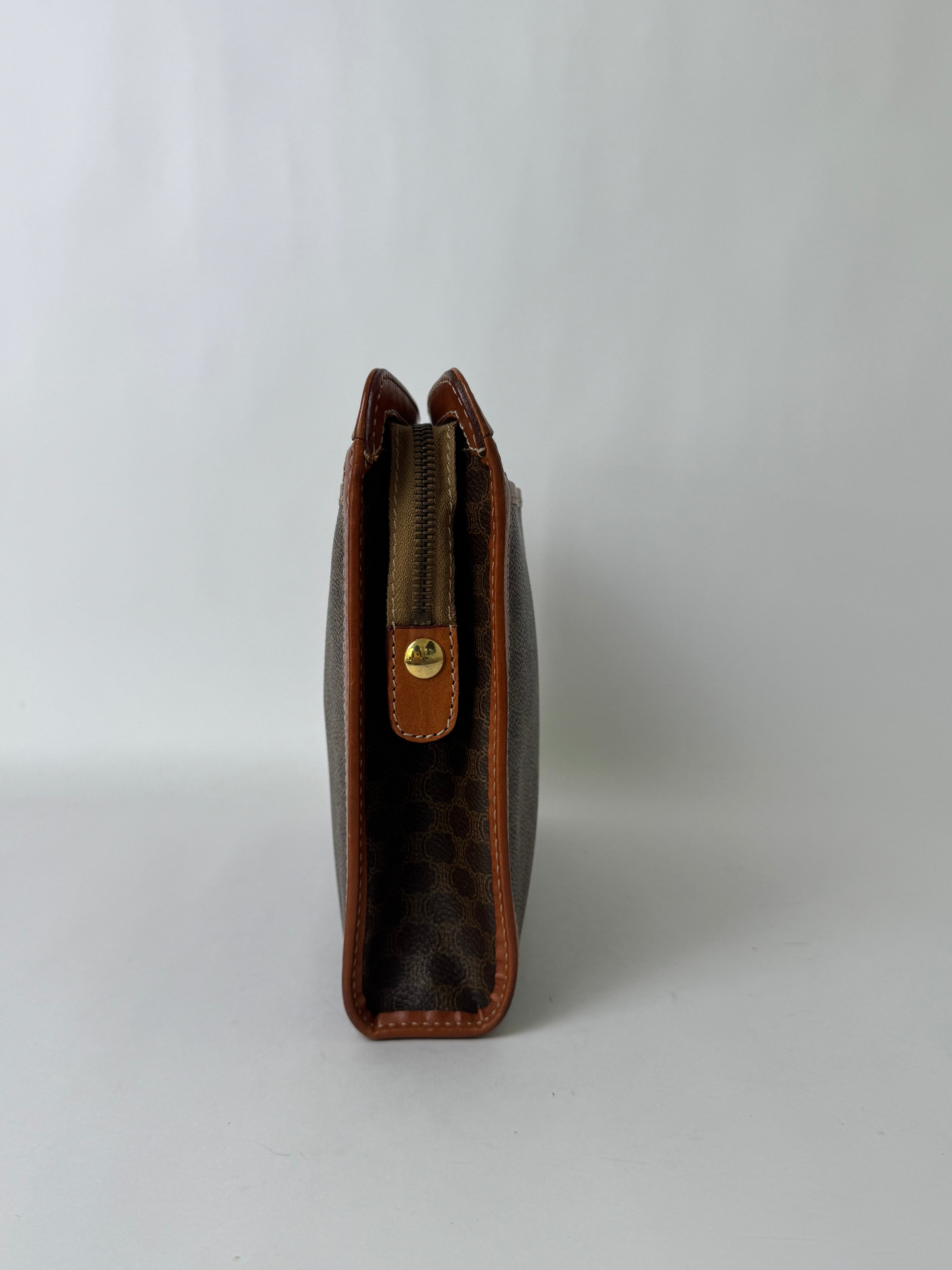 Celine Vintage Macadam Clutch