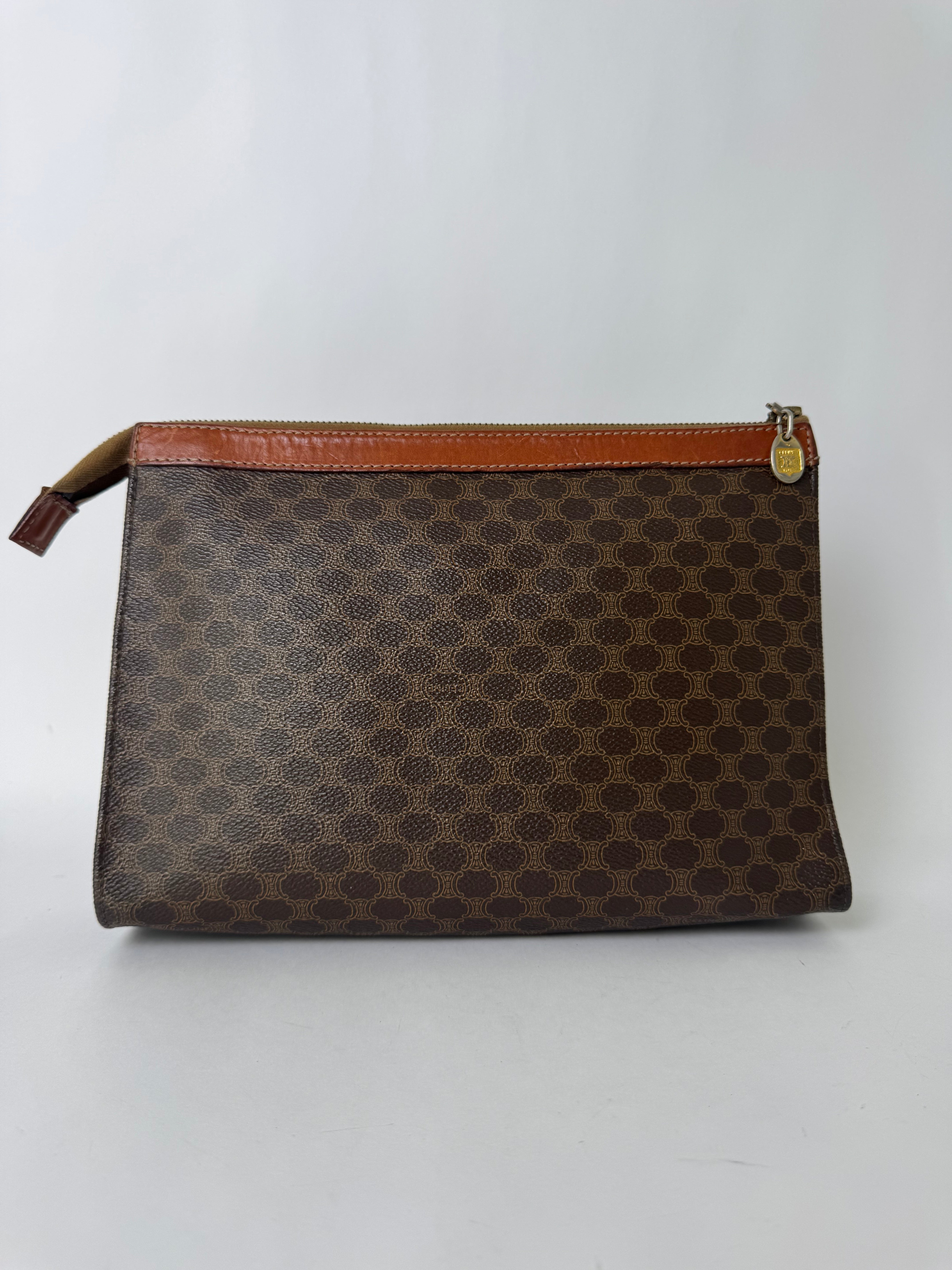 Celine Vintage Macadam Clutch