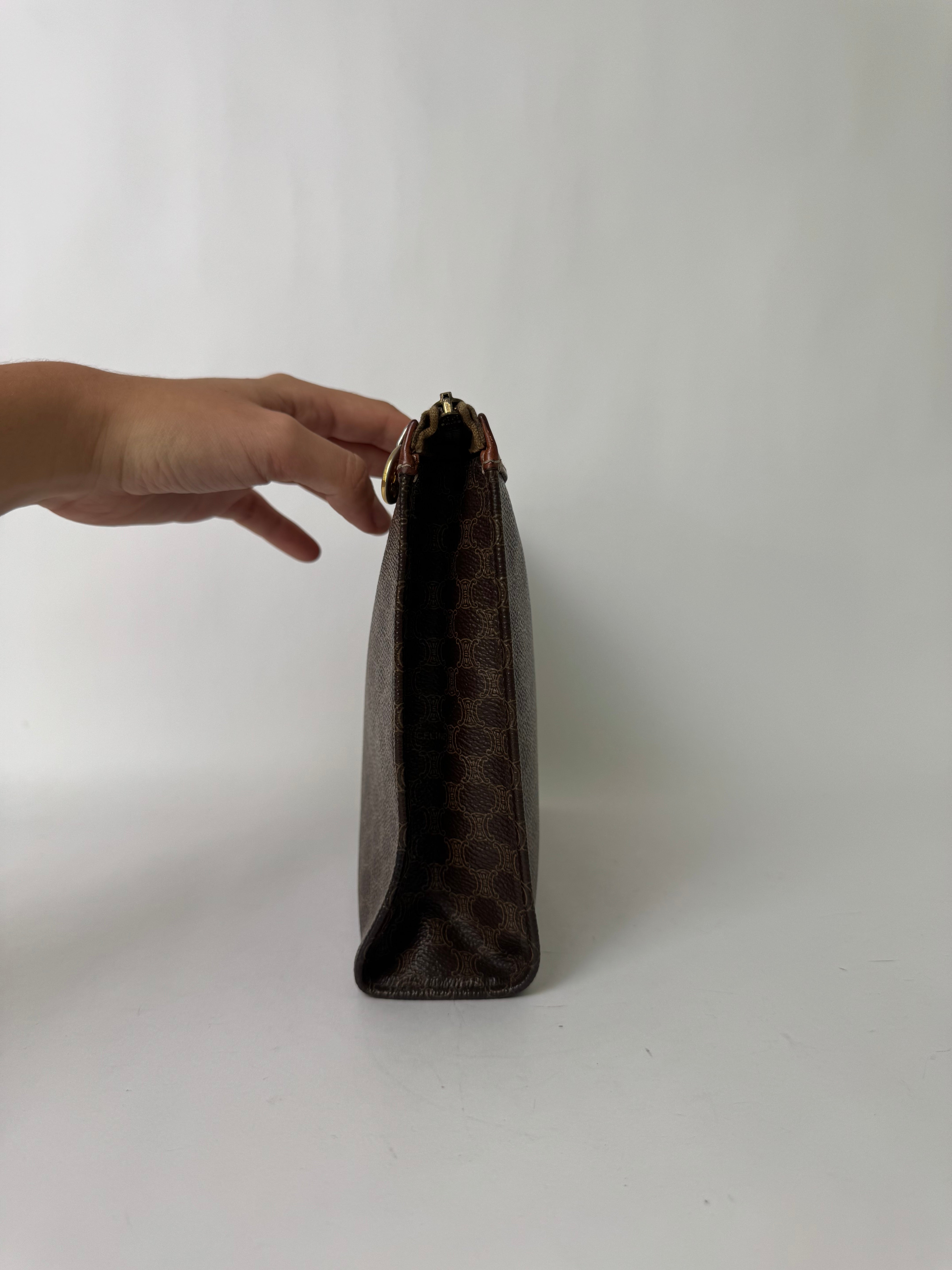 Celine Vintage Macadam Clutch