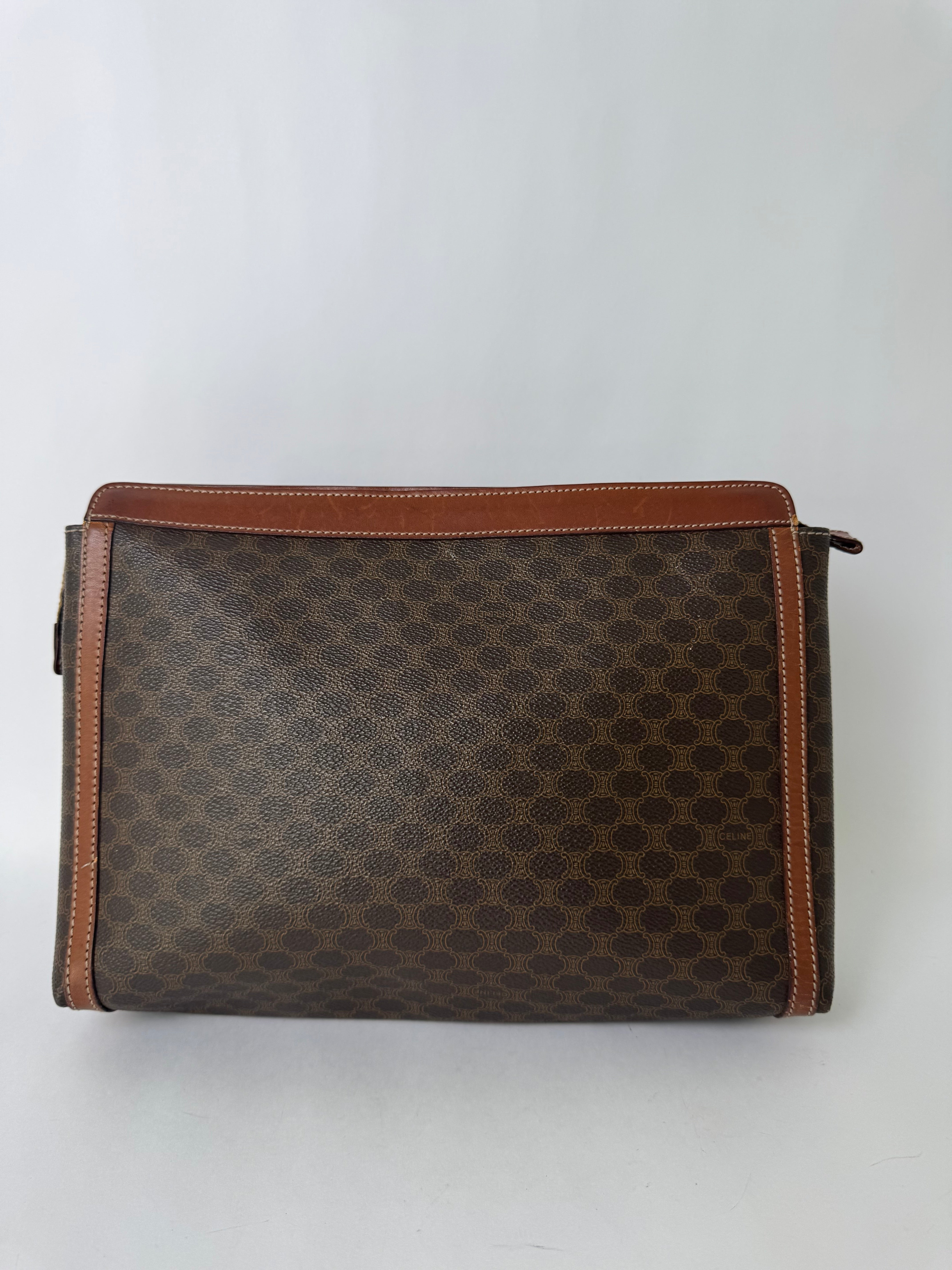 Celine Vintage Macadam Clutch