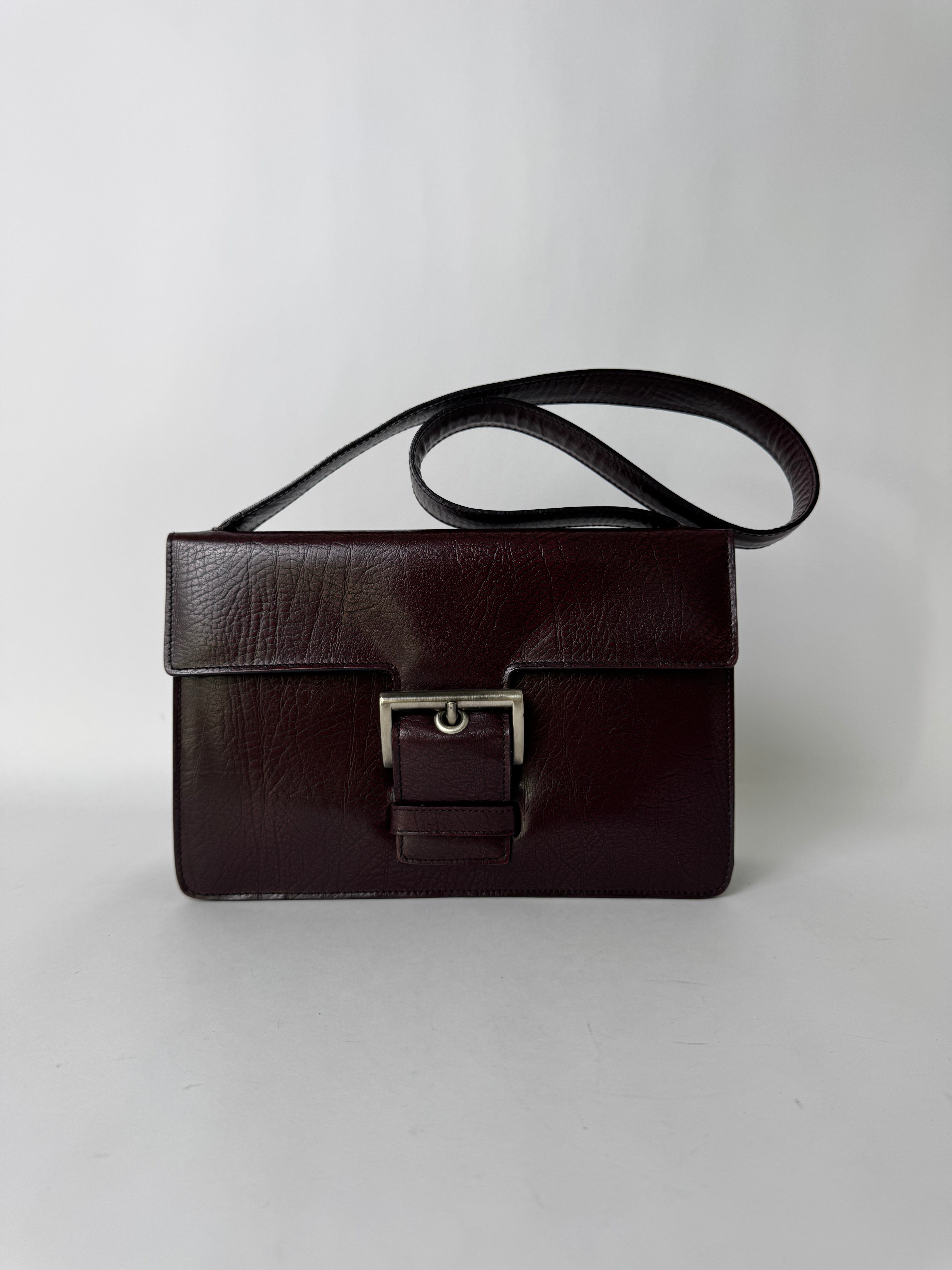 Prada Vintage Leather Shoulder Bag