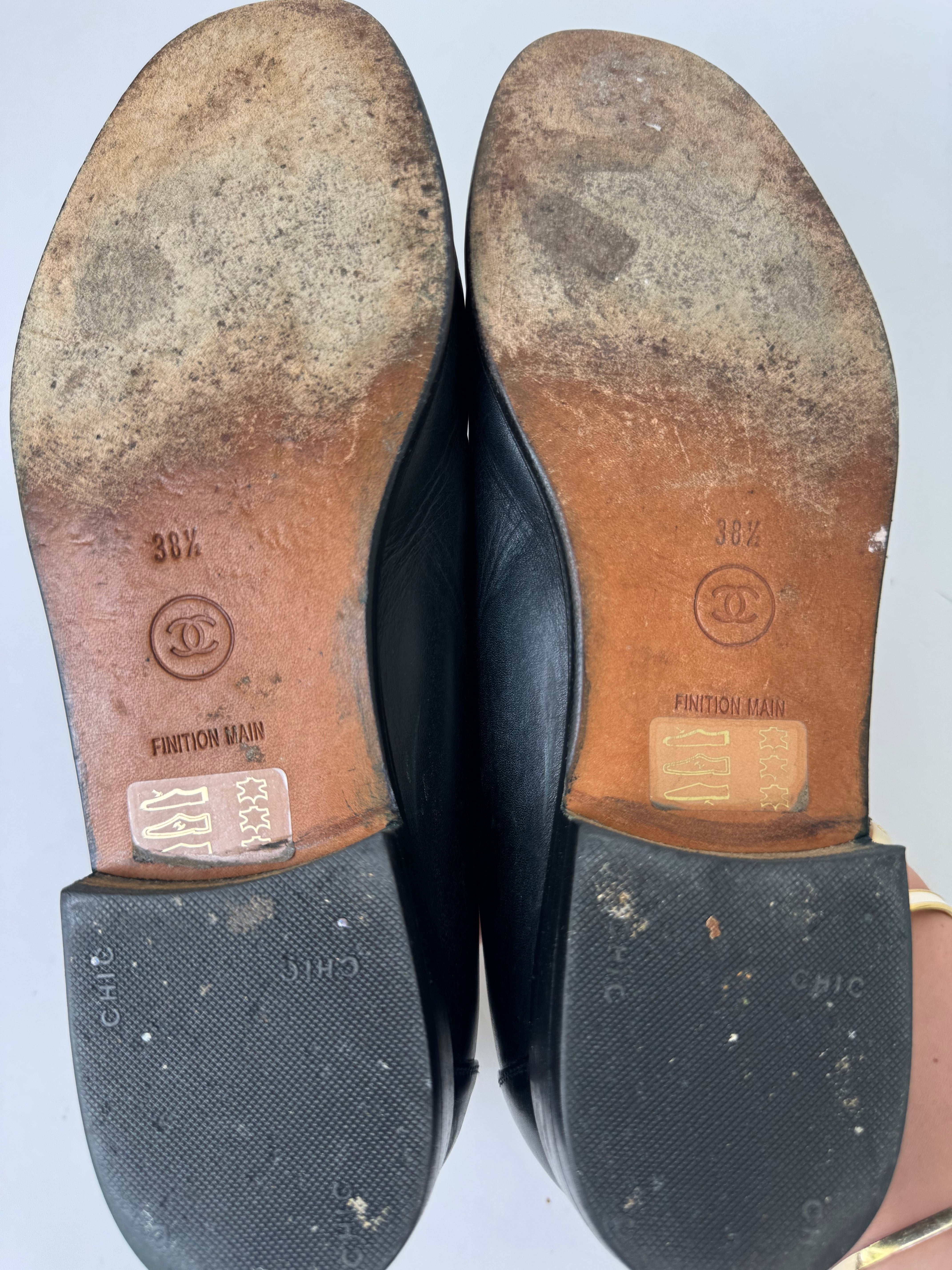 Chanel Vintage Loafers 38.5