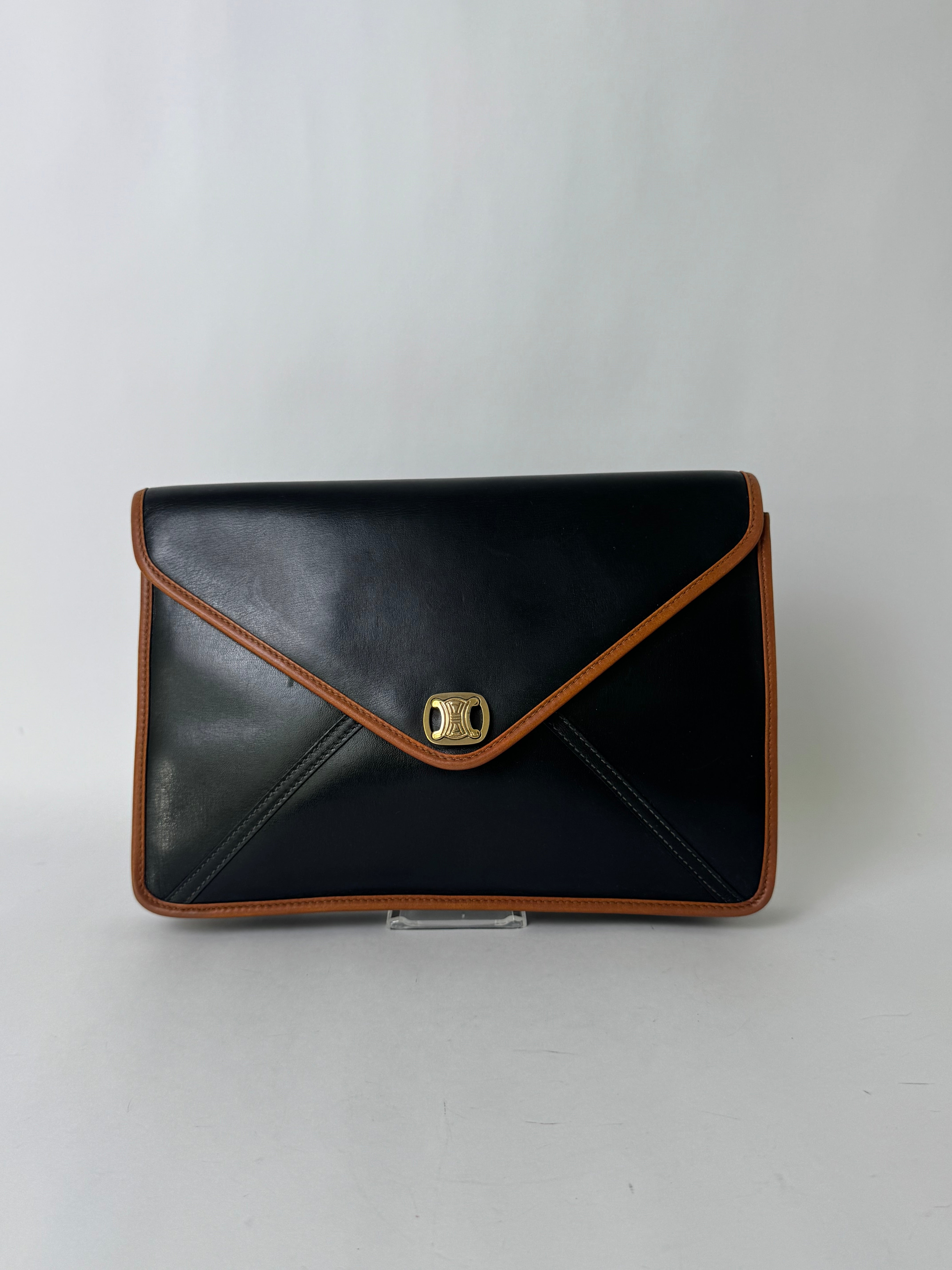 Celine Vintage Leather Clutch