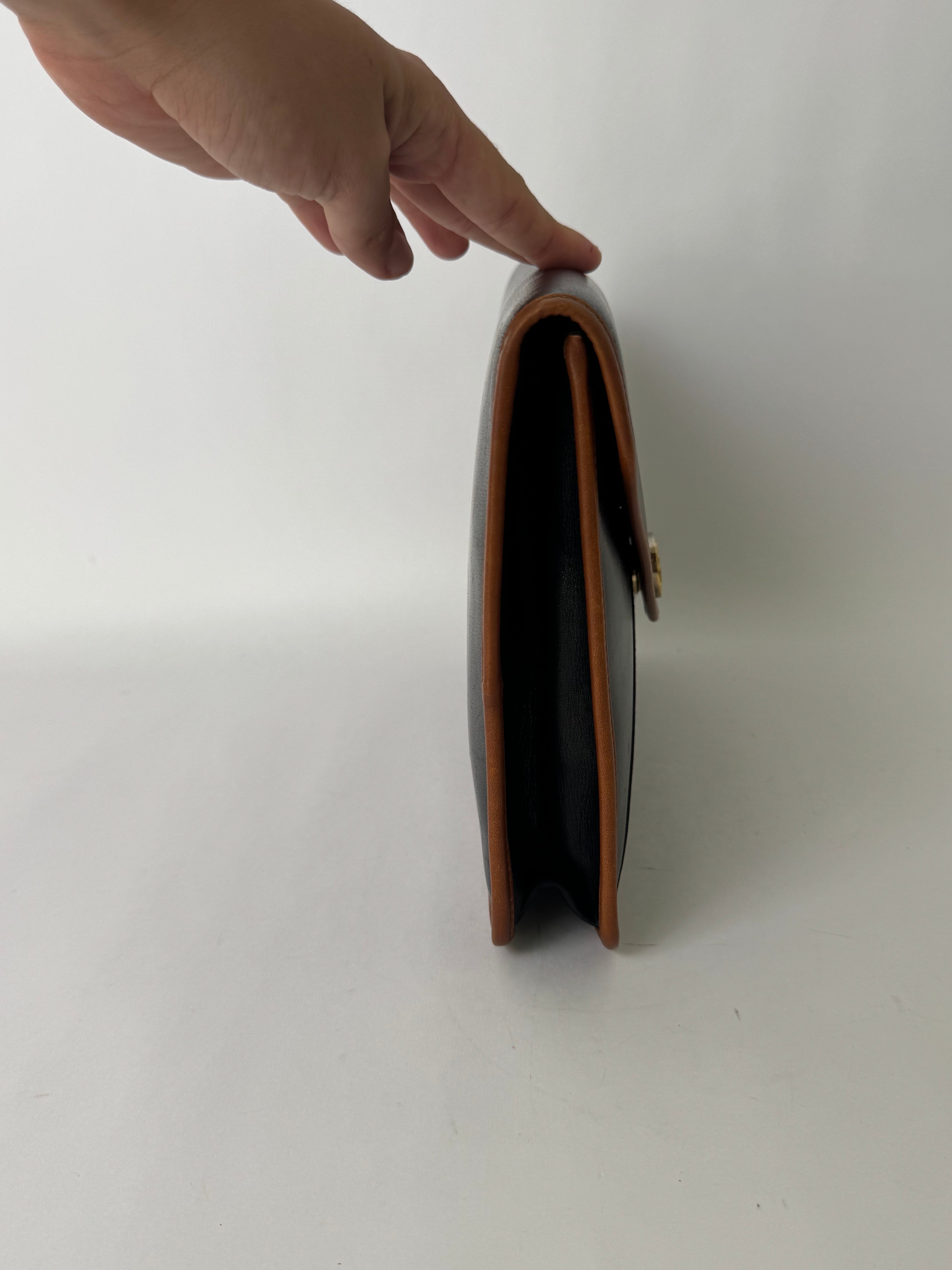 Celine Vintage Leather Clutch