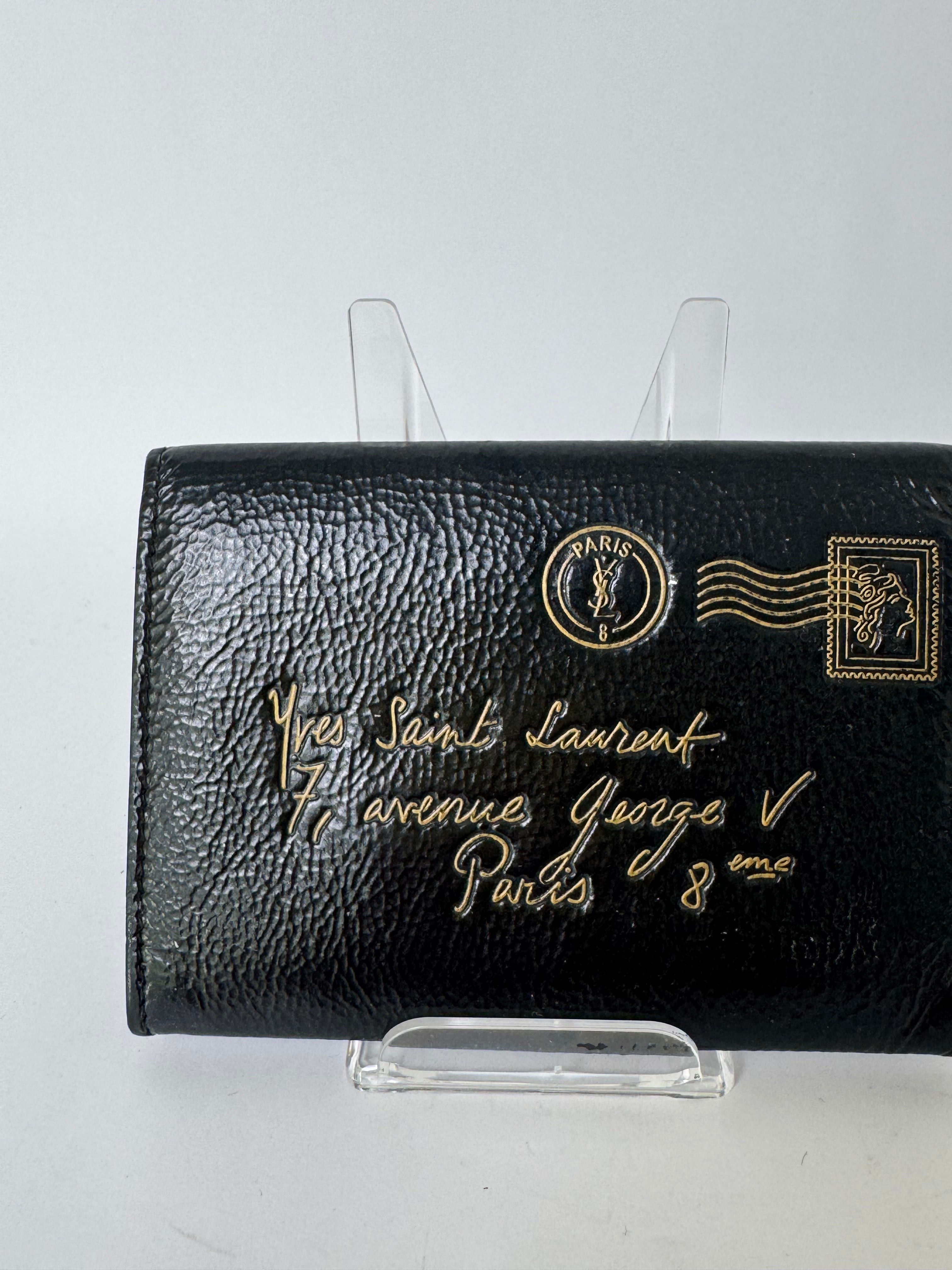 Yves Saint Laurent Envelope Wallet Rare