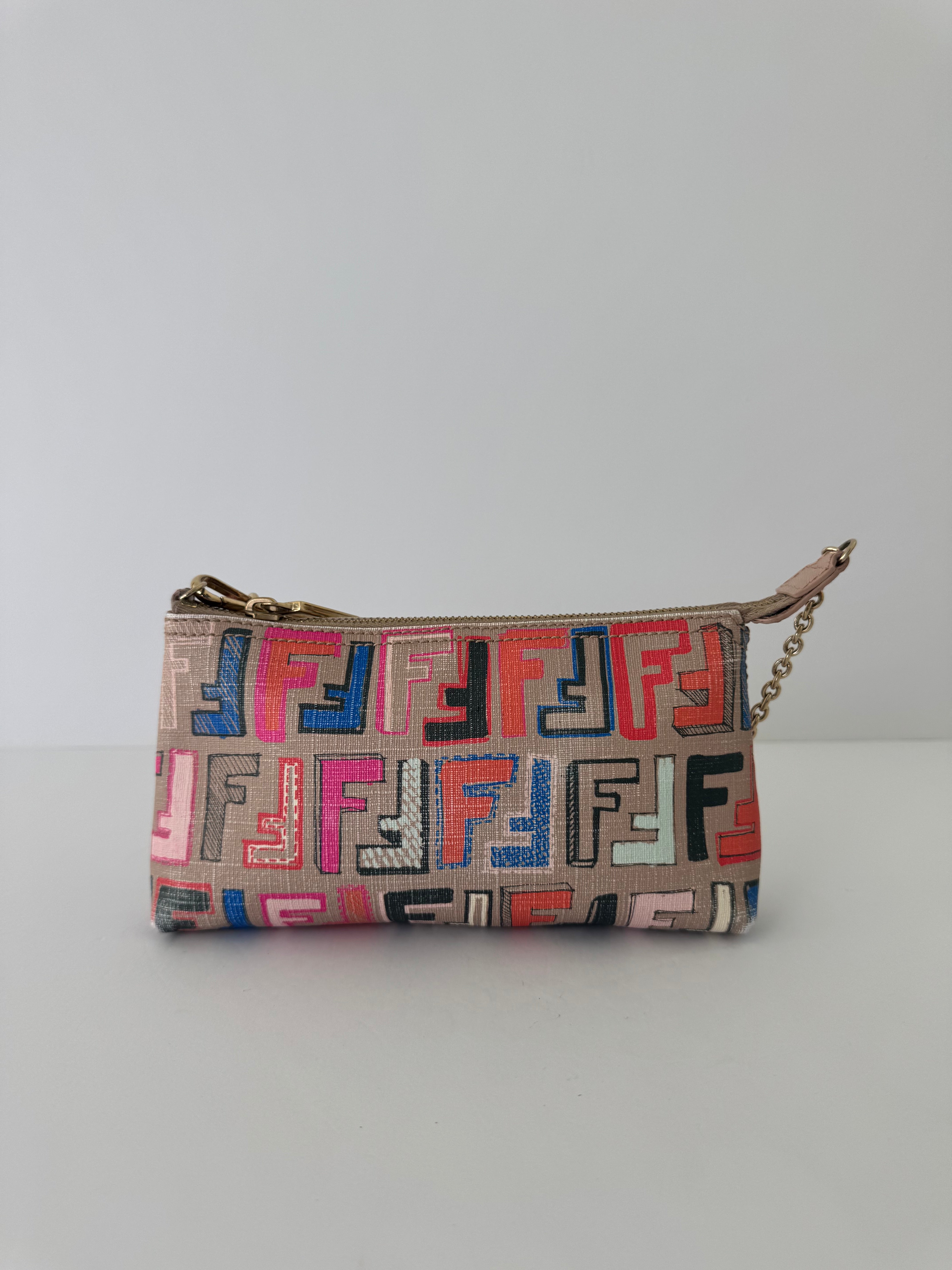 Fendi Zucca Chain Pochette