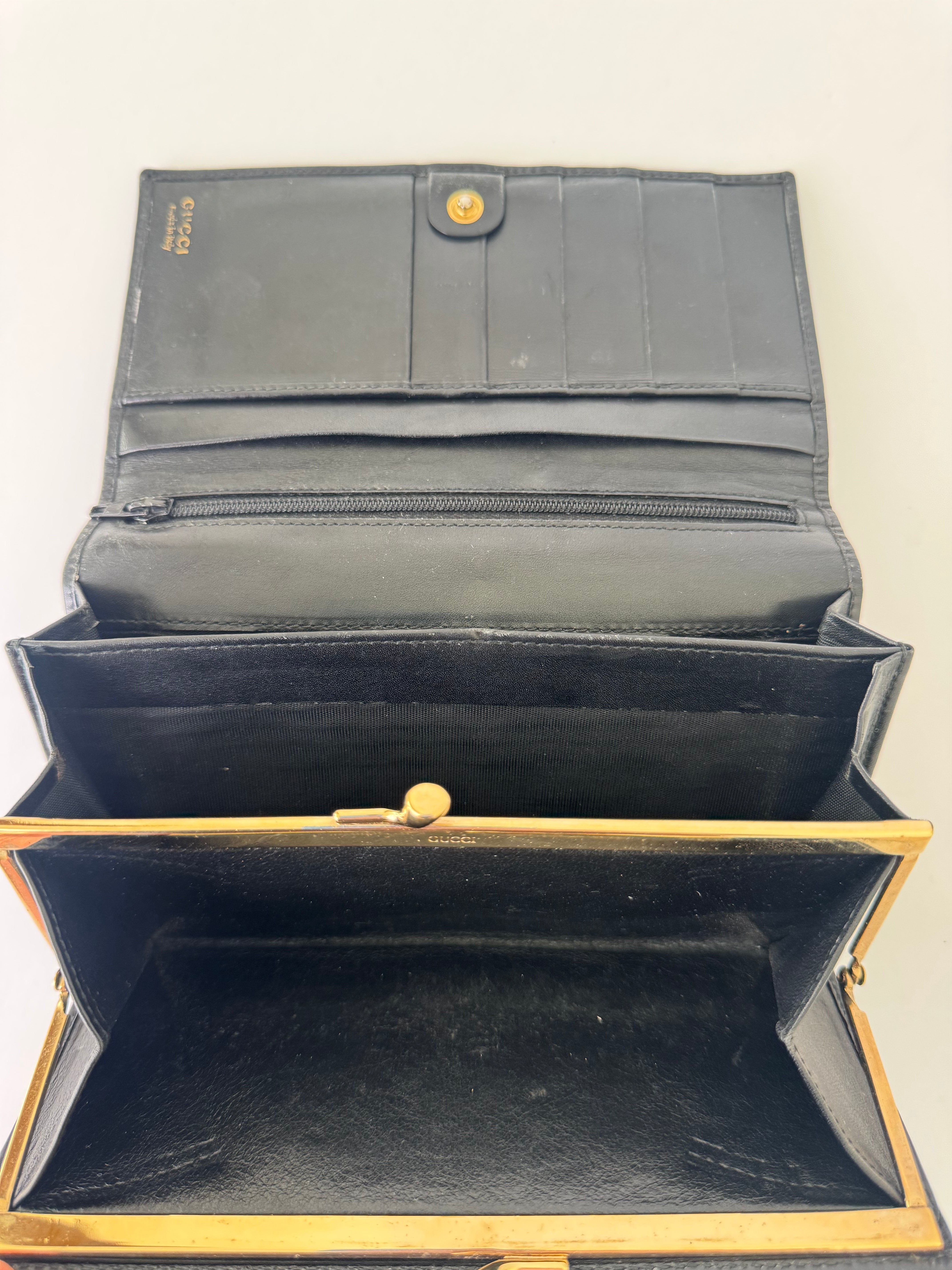 Gucci Tom Ford Horsebit Wallet Black