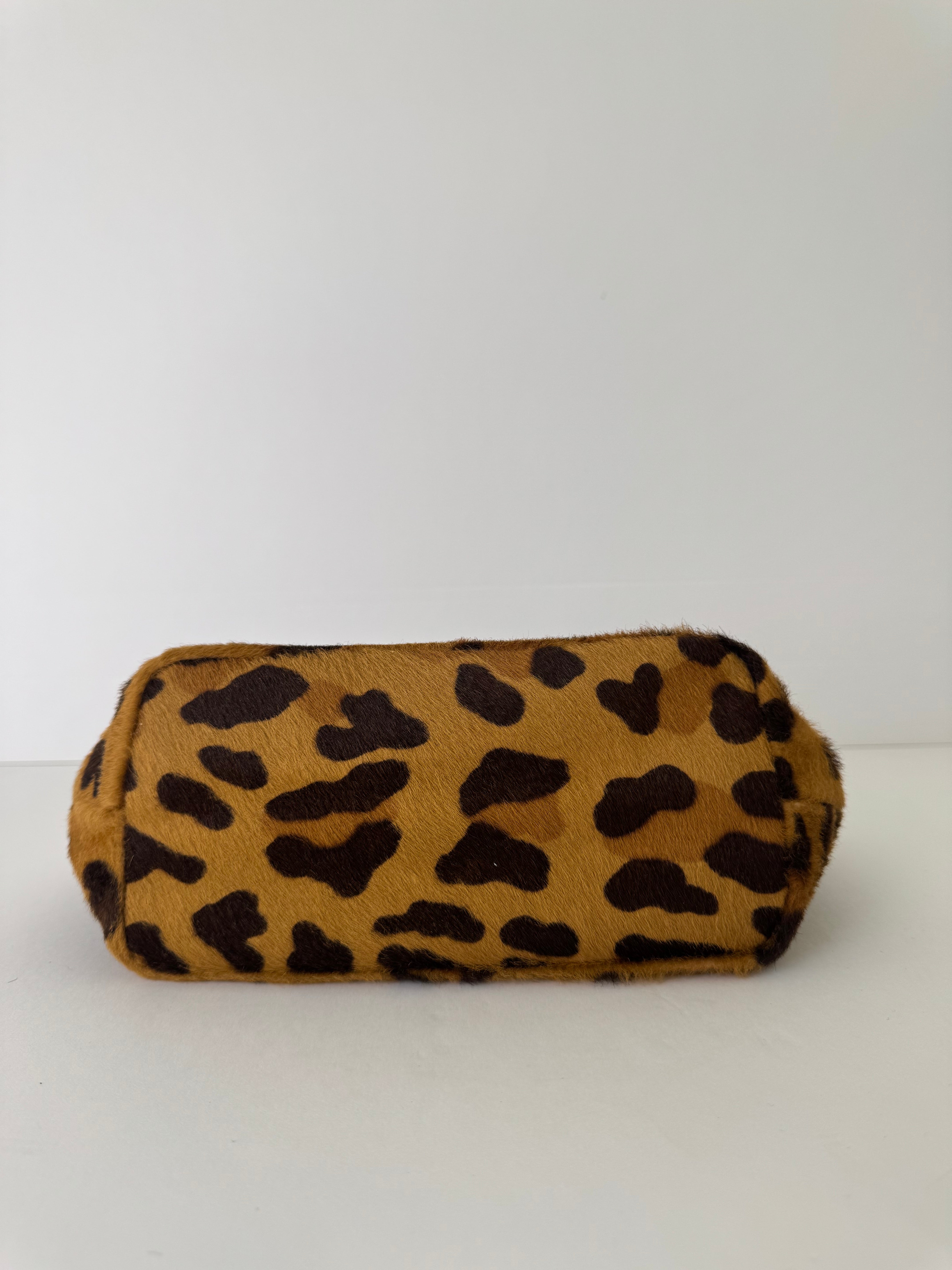 Prada Vintage Leopard Shoulder Bag