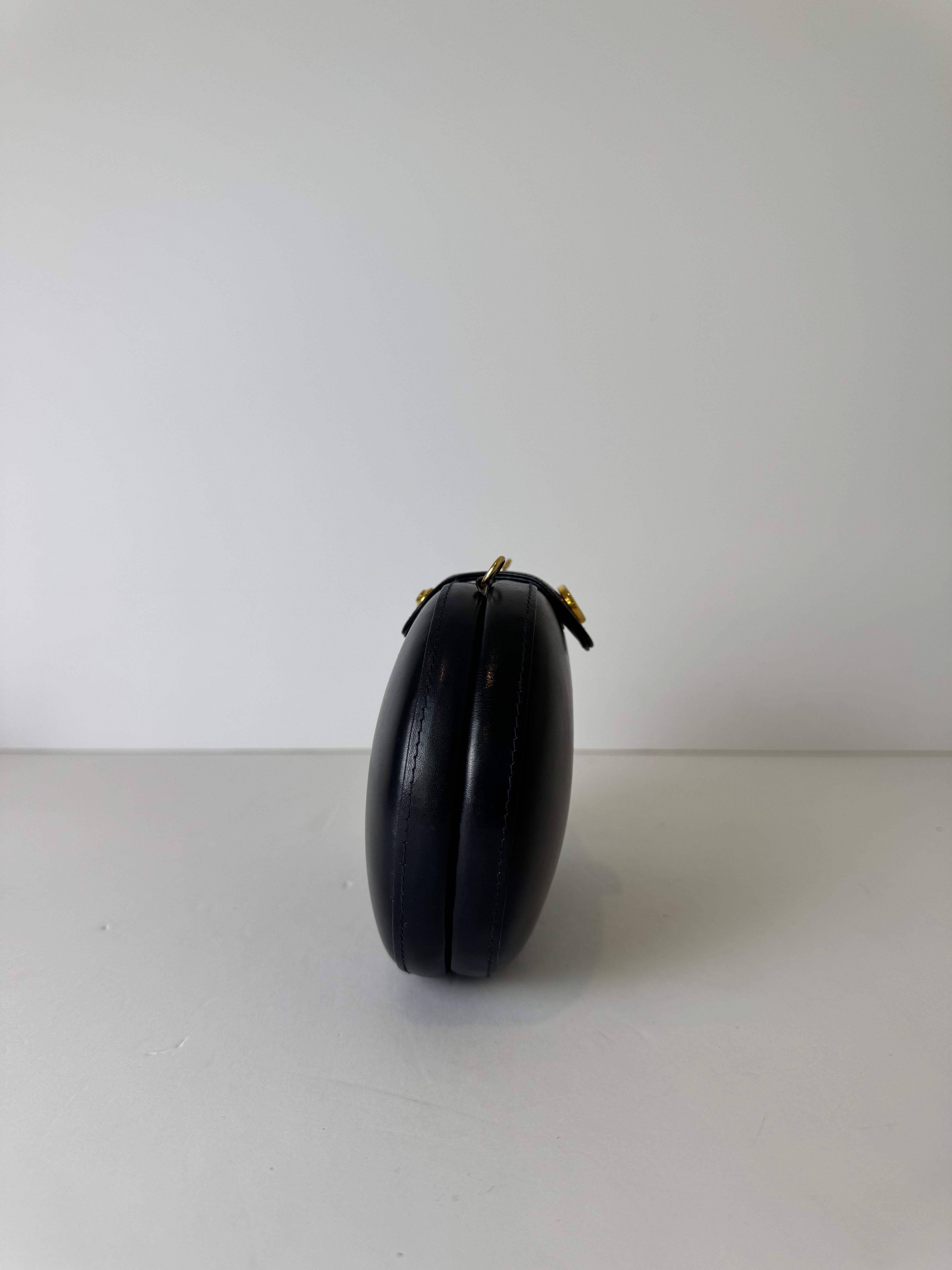 Gucci Vintage Leather Clutch/Crossbody Bag