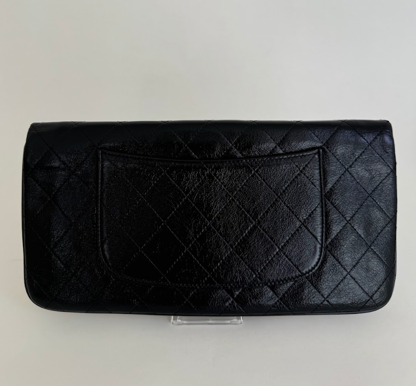 Chanel Calfskin Leather Clutch Rare