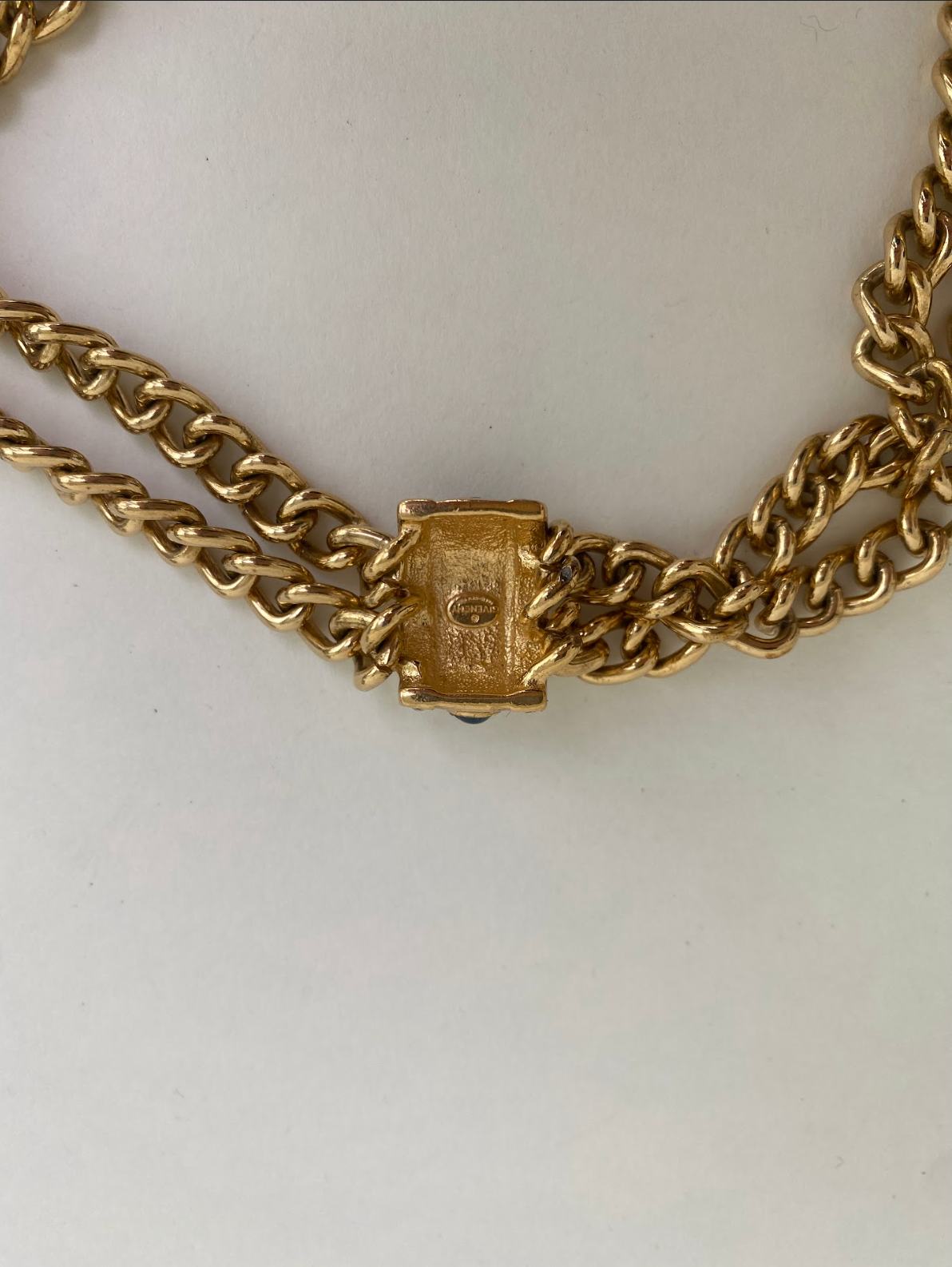 Givenchy Vintage Double Chain Necklace