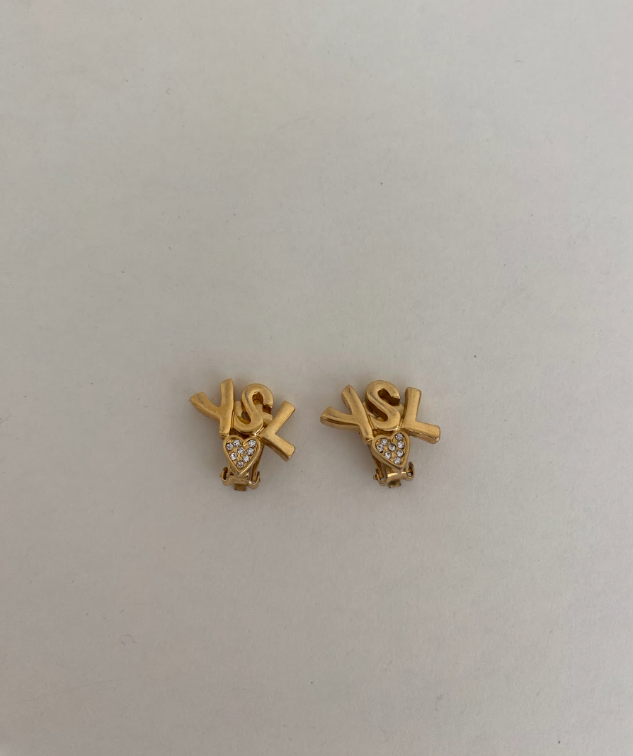 YSL Vintage Earrings