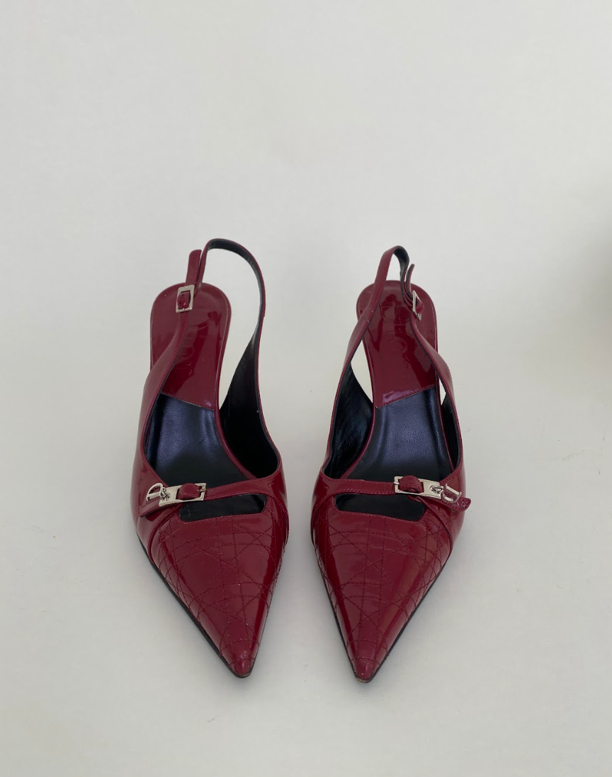 Christian Dior Slingback Heels 36.5