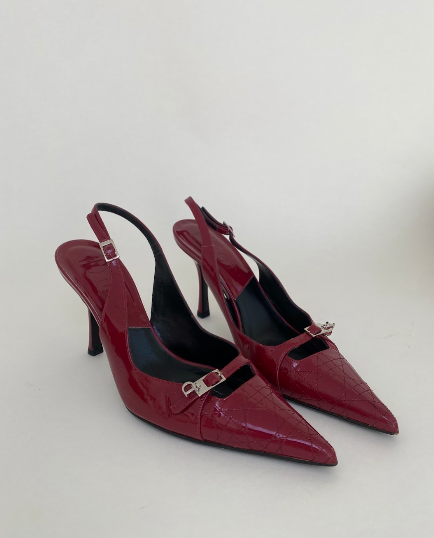 Christian Dior Slingback Heels 36.5