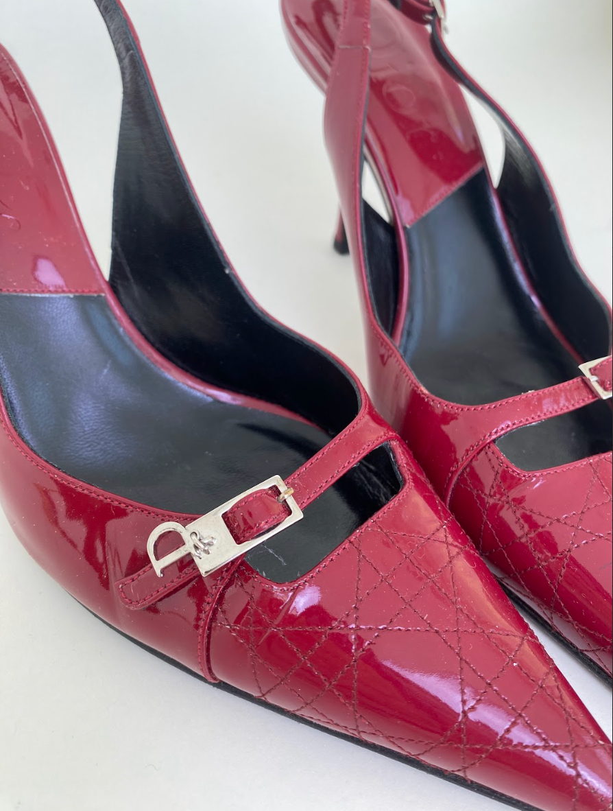 Christian Dior Slingback Heels 36.5