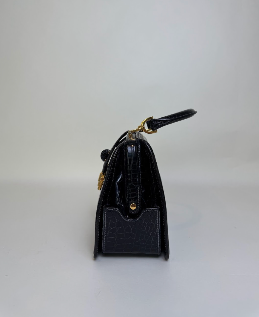 Gucci Vintage Crocodile Handbag Rare